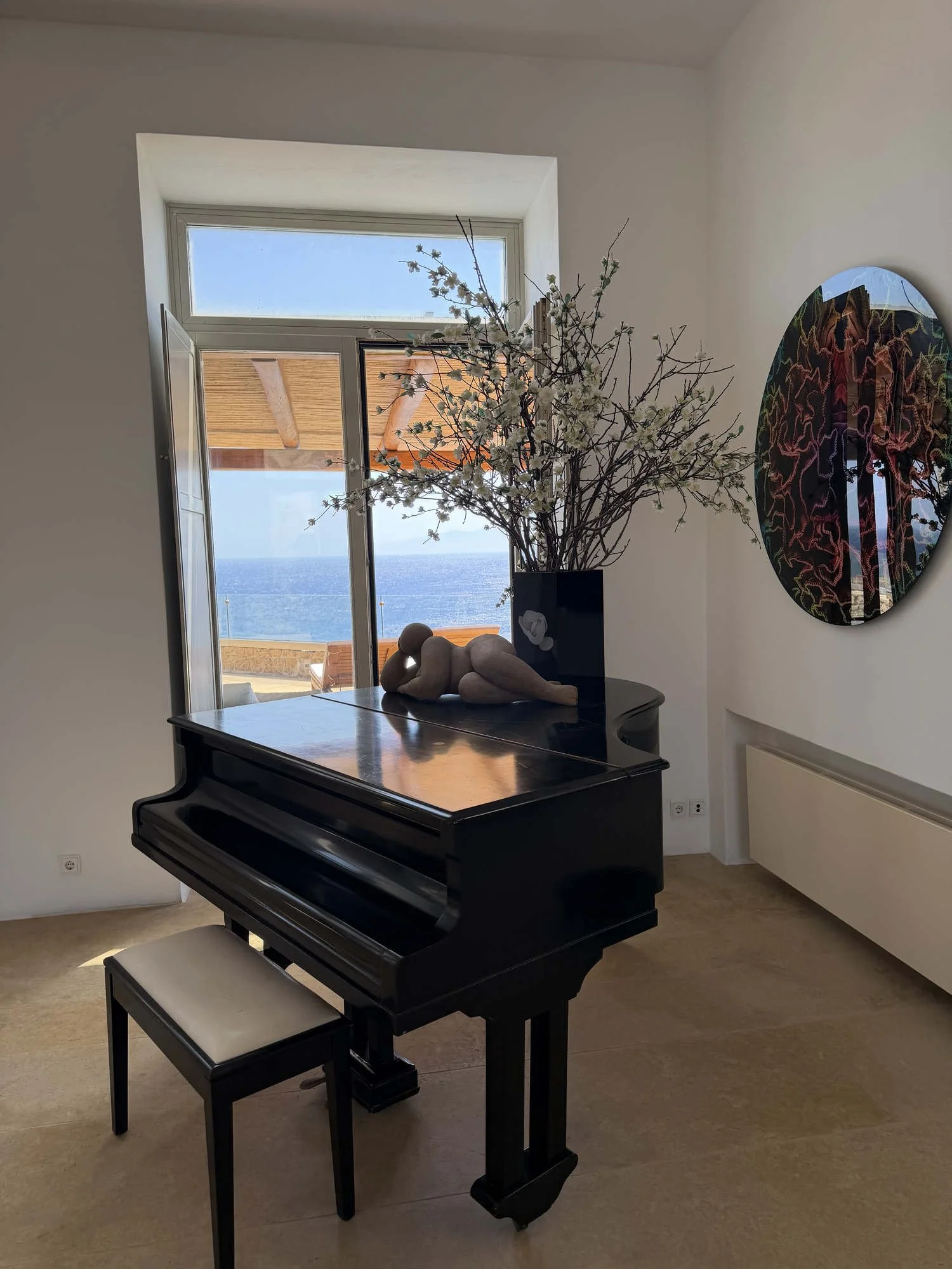 Luxury property interior photographed with an editorial eye