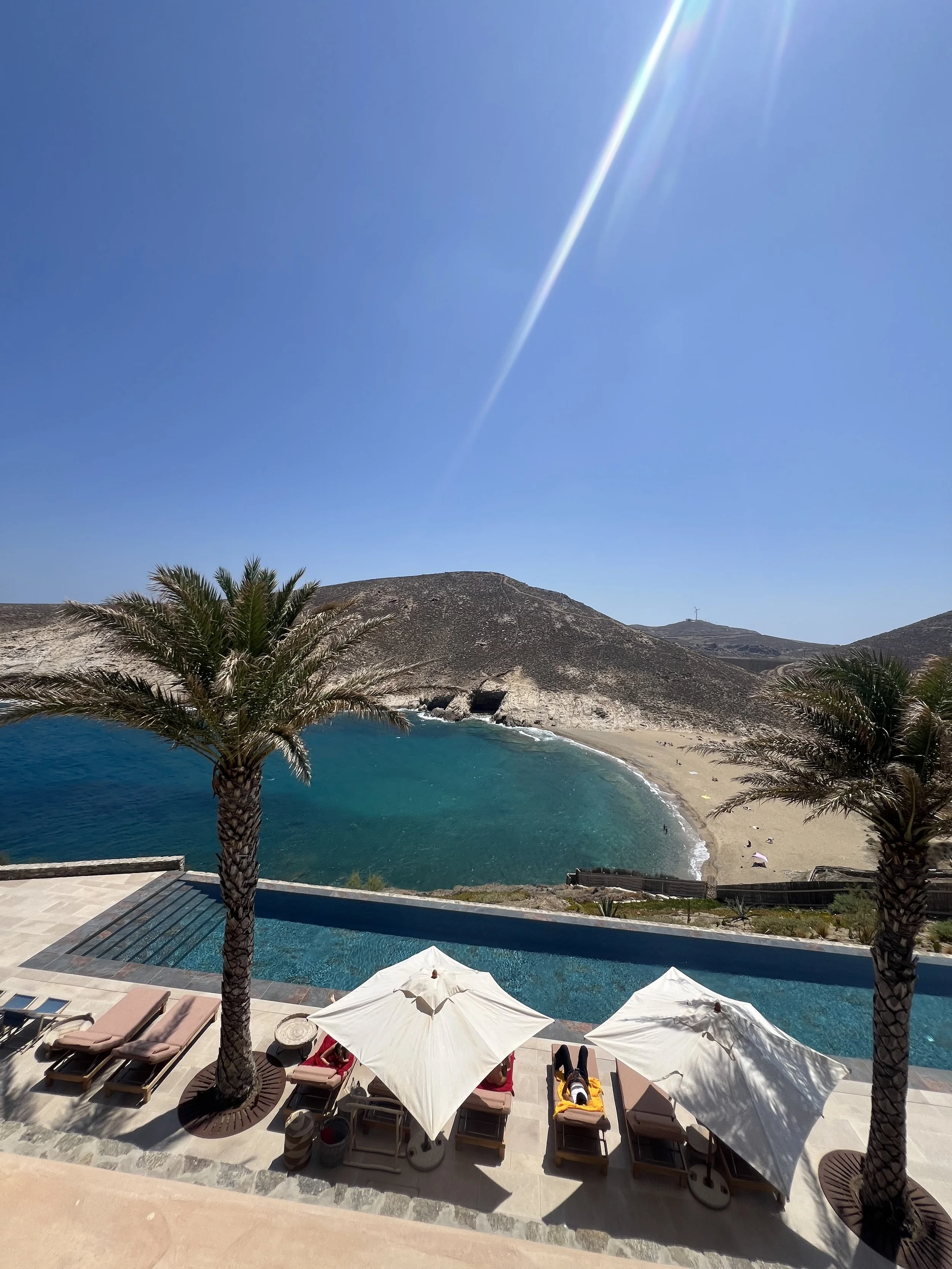 View in Mykonos villa