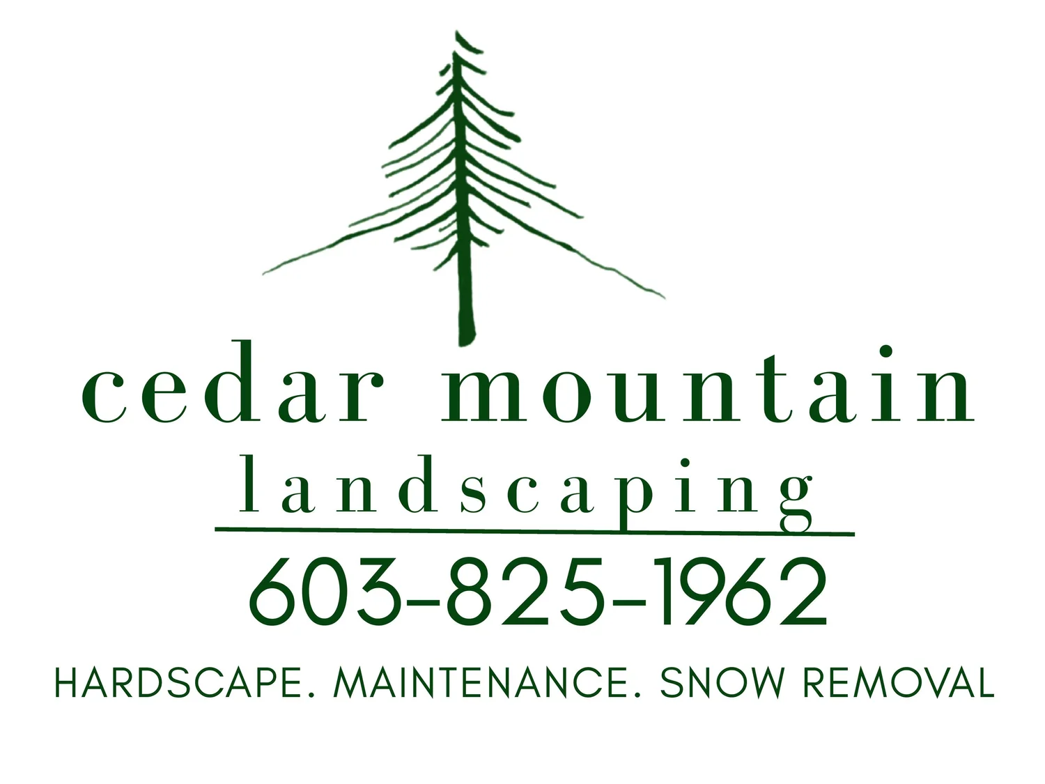 cedar mountain landscaping