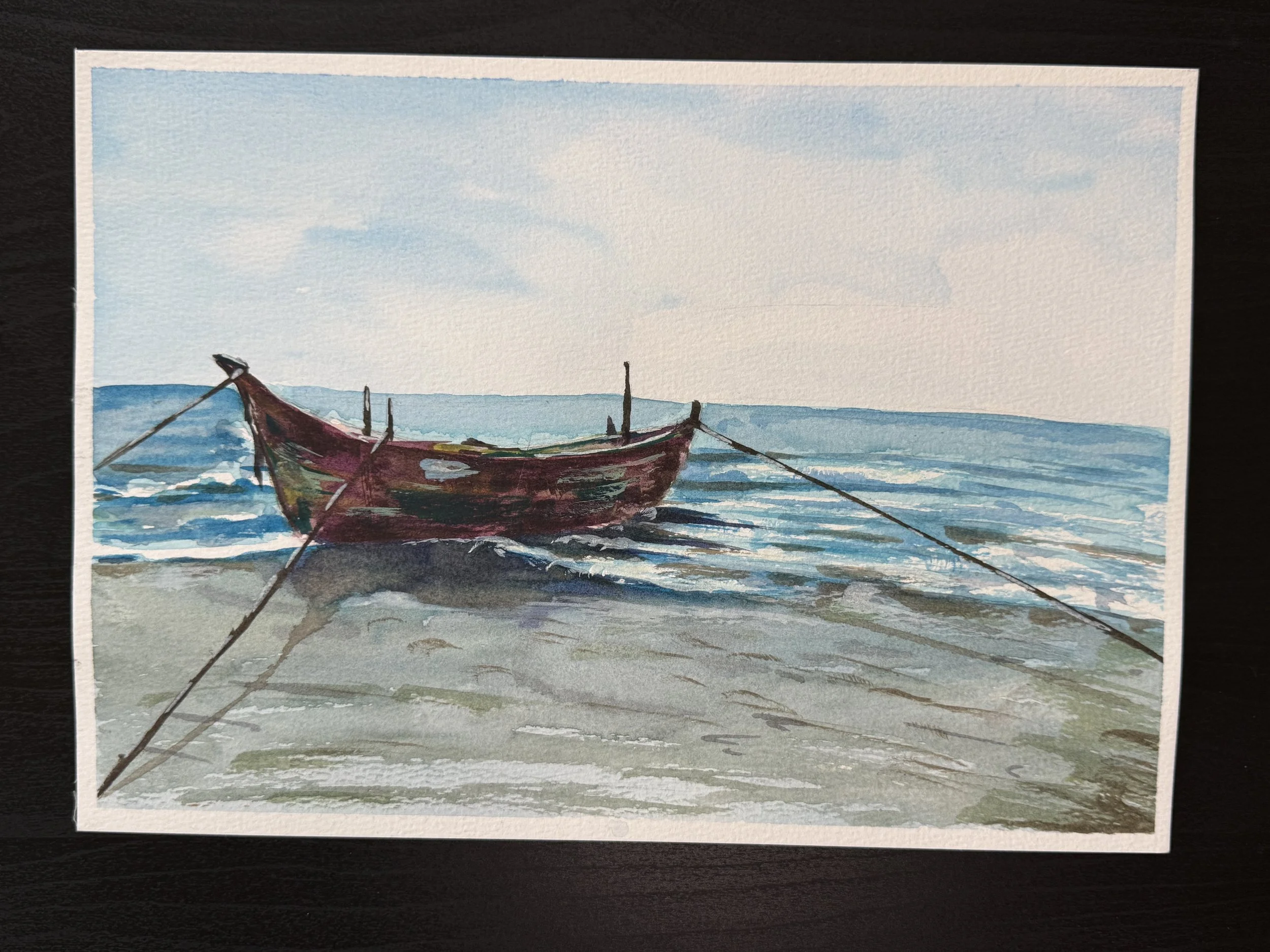 watercolor into eternity