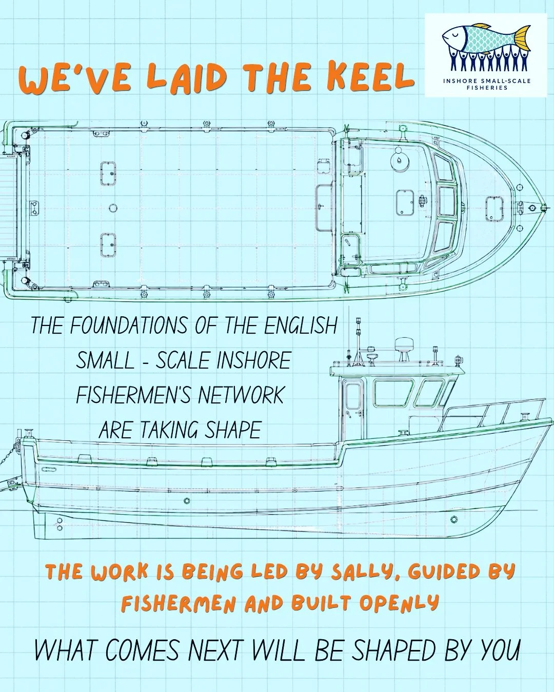 Central government wants to hear from the small-scale fleet.

They know boats are disappearing from our coasts, and that there are many factors contributing to this, however to find solutions and be heard clearly, we need to organise and speak togeth