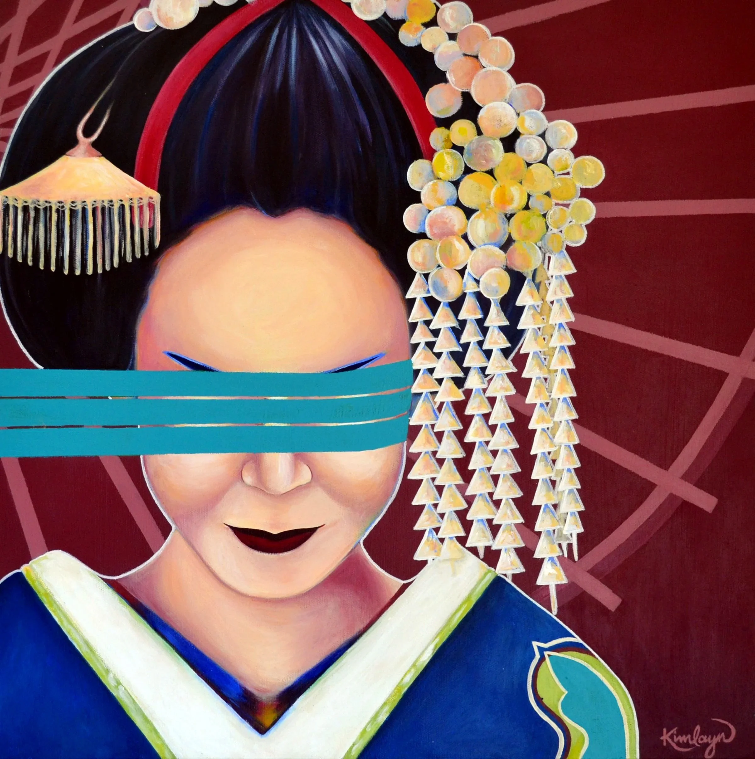 Somewhere in Gion: Not everything beautiful asks to be fully seen.