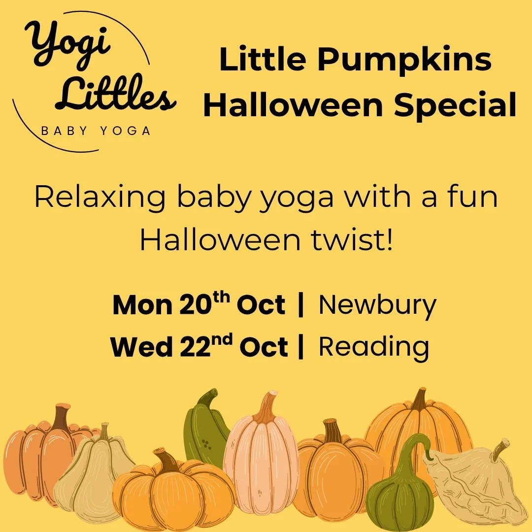 Join us next week for our Halloween-themed Baby Yoga 🎃

Enjoy gentle stretches with your little one, move to seasonal songs, capture adorable moments in our mini pumpkin patch and unwind with a hot drink &amp; good company ☕🧡

Book online - link in