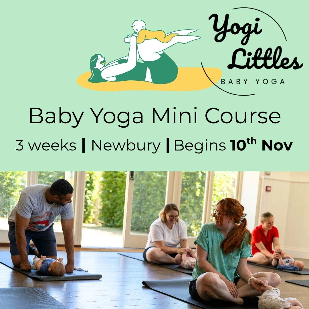 Join us for a 3-week Baby Yoga course where you'll learn the core moves to support your baby's development 💗

Gentle stretches, movements, songs &amp; relaxation for both of you (+ coffee for the grown up)! 

This course is suitable for babies from 