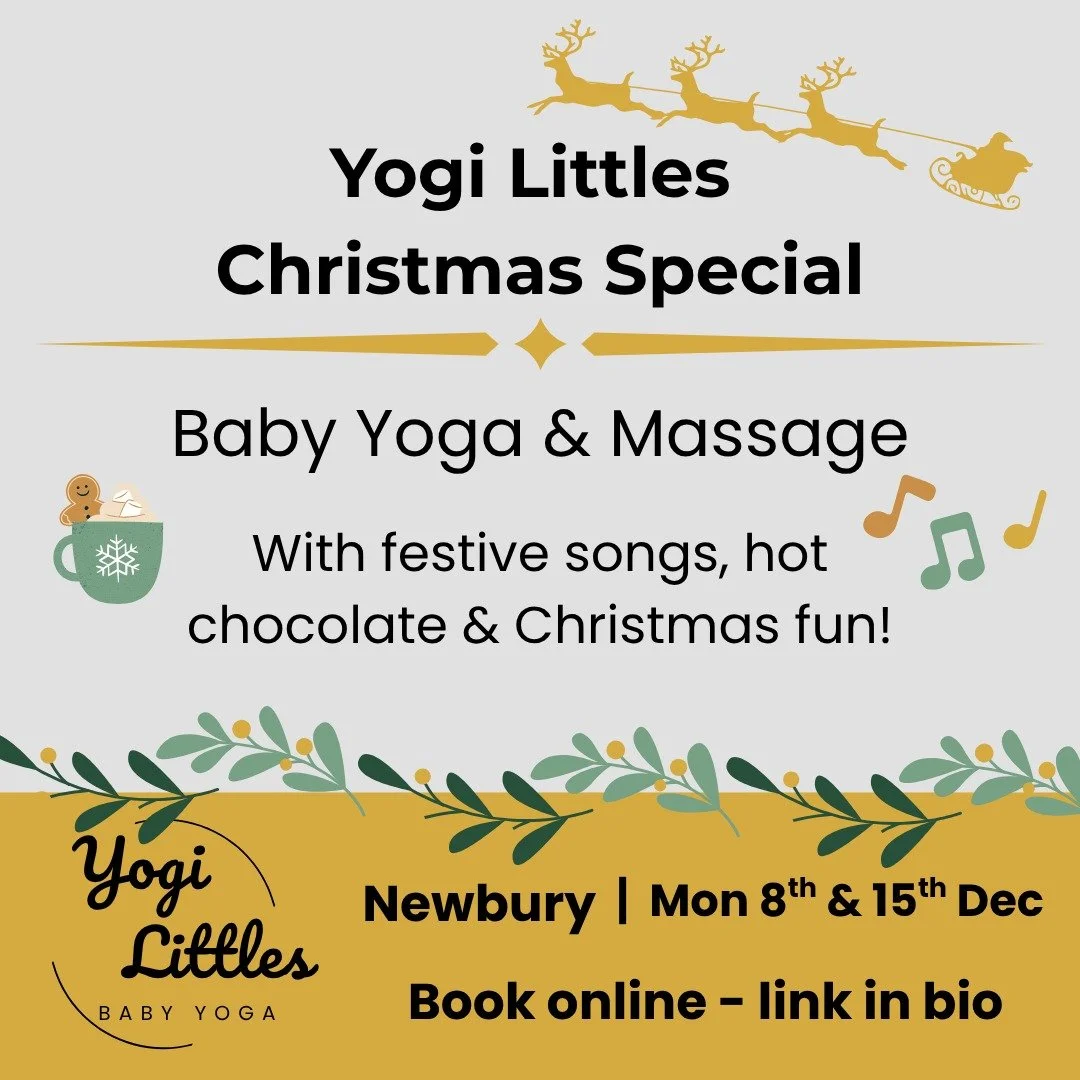 🎄 Yogi Littles Christmas Special - now open for booking! 🎄

Join us for a joyful festive class filled with gentle stretches, soothing baby massage, Christmas songs and hot chocolate ☕✨

📅 Limited spaces available - book via link in bio. Can't wait