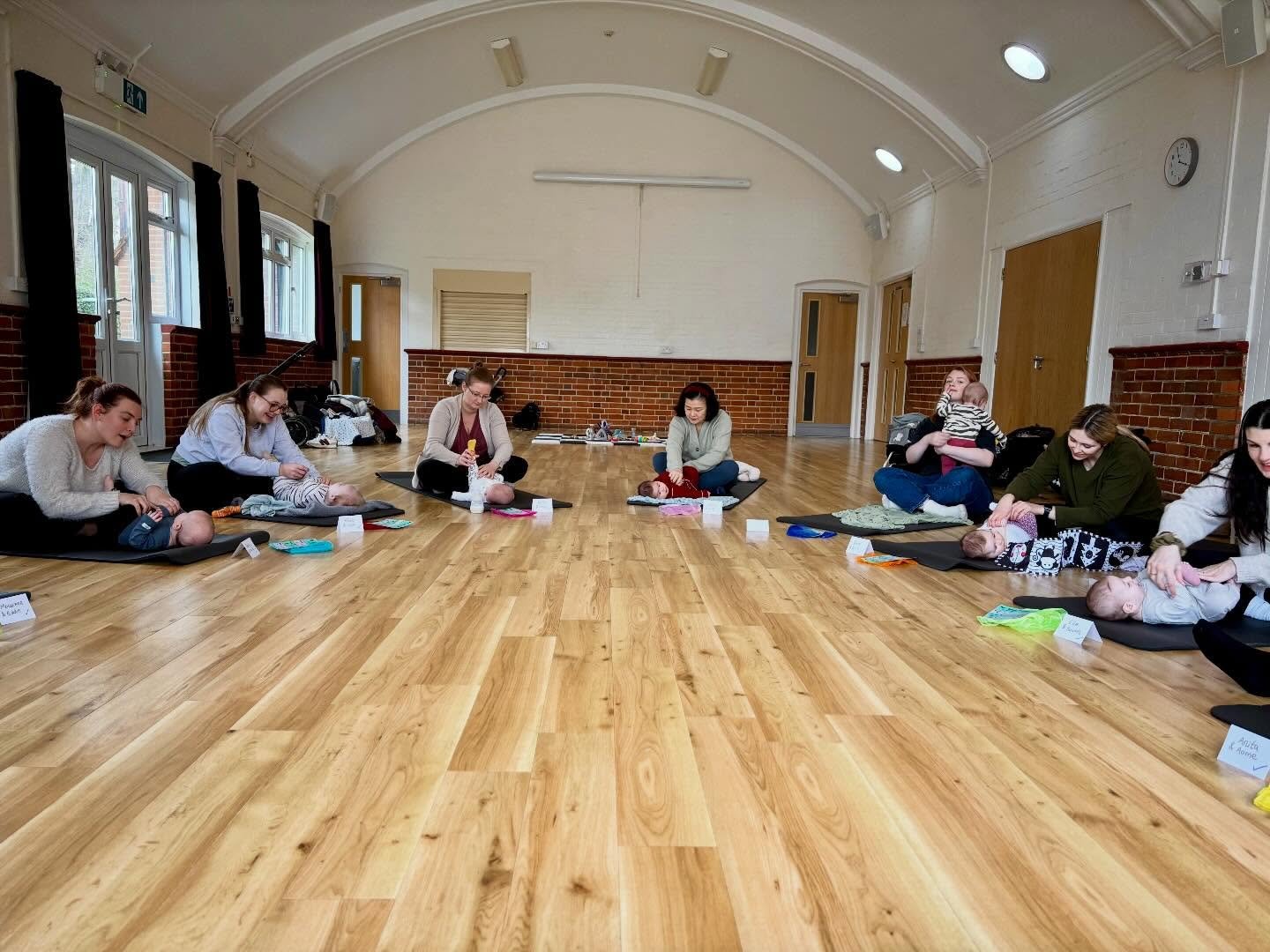A beautiful start to our Baby Yoga Course today at our new venue!

It was so lovely to see some familiar faces and meet some new ones too 🥰

A room full of tiny stretches, cuddles, chatter and calm connection. Exactly what baby yoga is all about 💛
