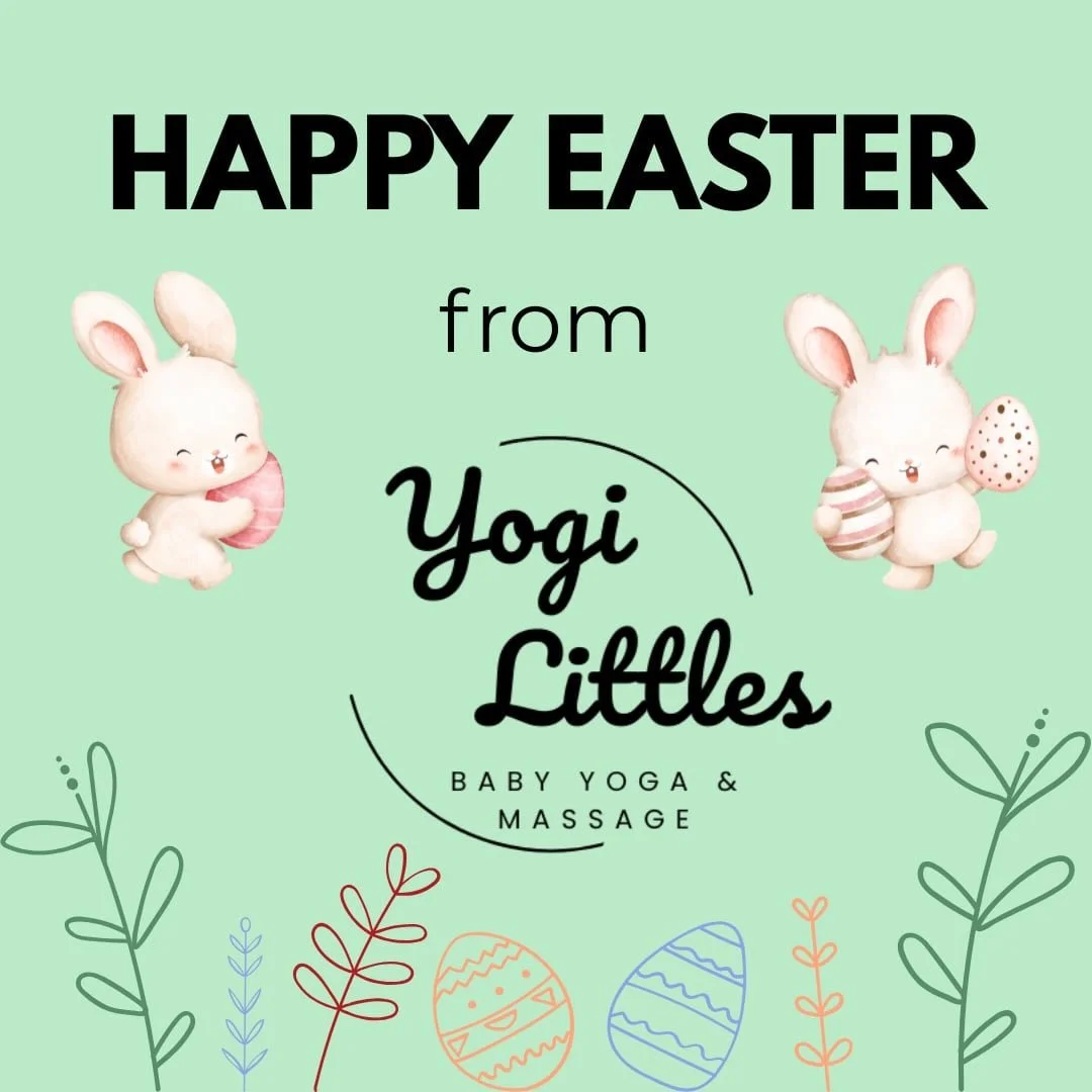 Hope you all have a wonderful Easter weekend 🐰🐣

#happyeaster #easterbabies #babyyoga #babymassage