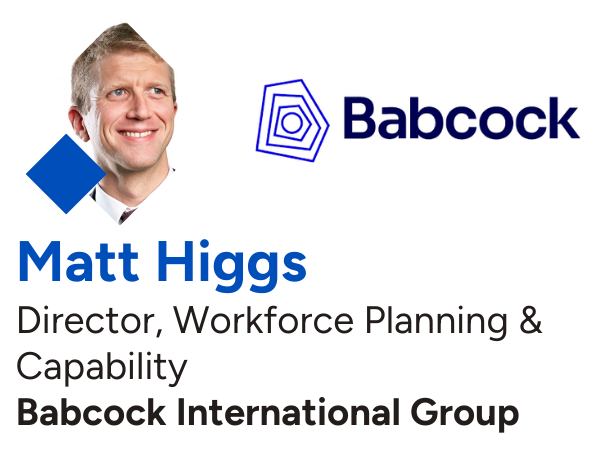 Portrait of David Edwards, Global Head of Workforce Planning at Ericsson, with the Ericsson logo and text indicating his name and position.