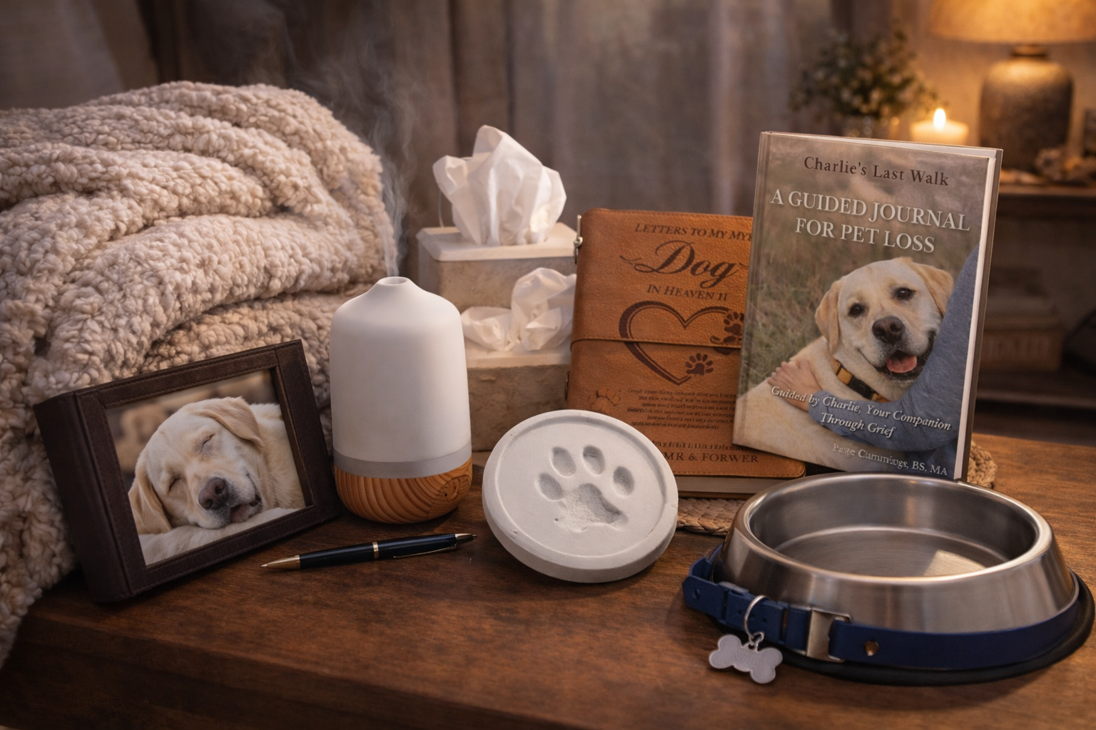 Essential Comfort Items for Anticipatory Grief: Supporting Yourself While Your Dog Is Still Here