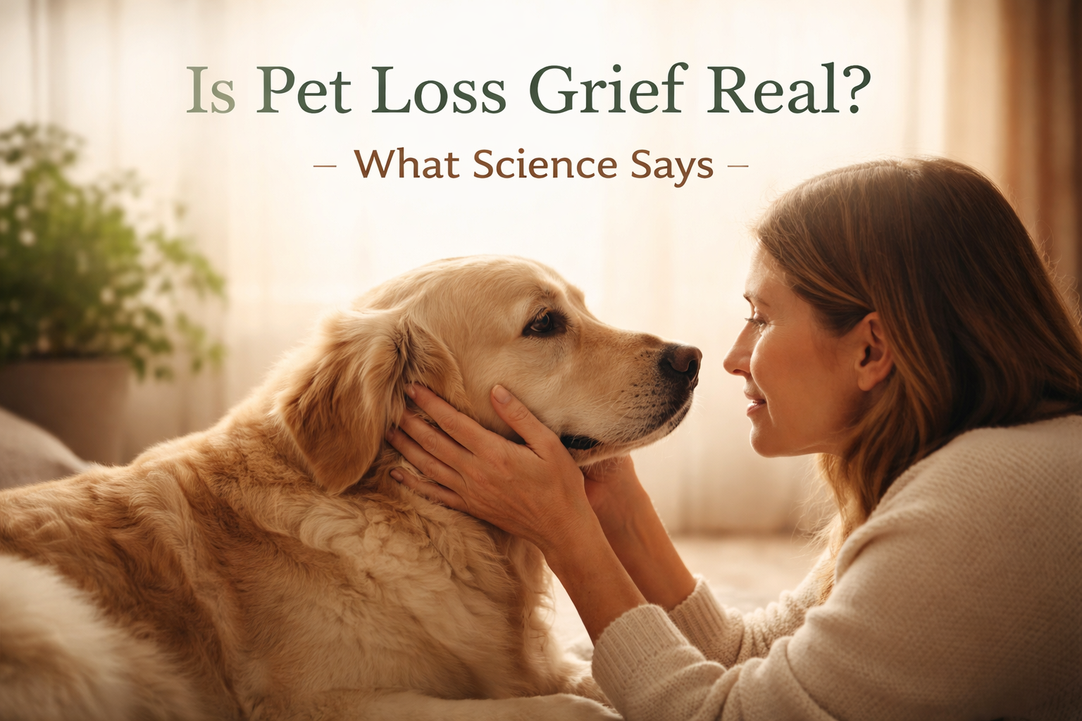 Is Pet Loss Grief Real? What Science Says