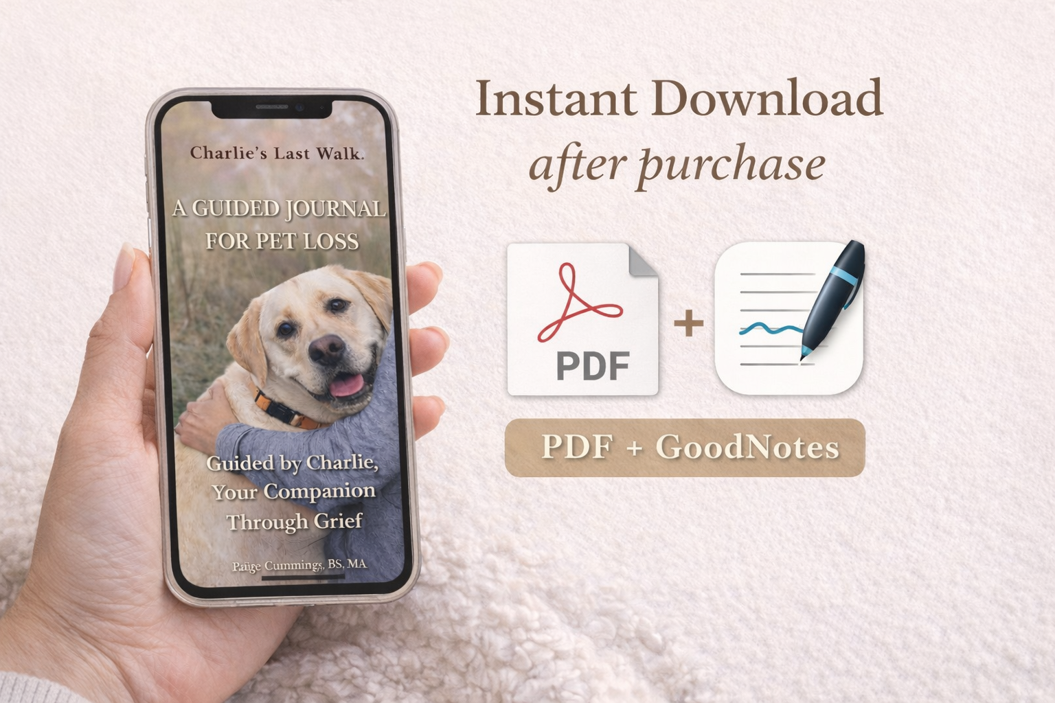 Instant download photo Charlie's Journal.png