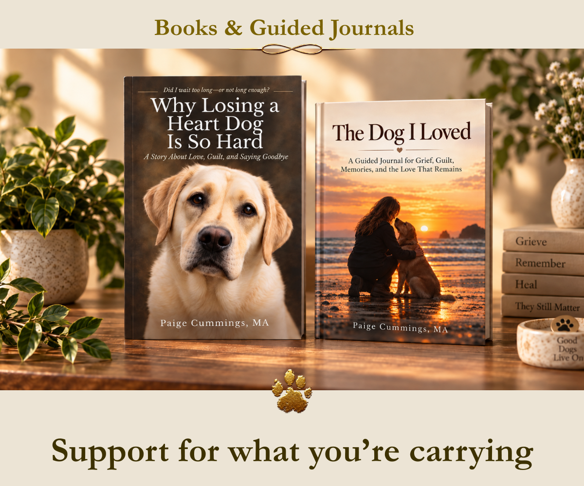 Books and journals to support the grief that you are carrying.