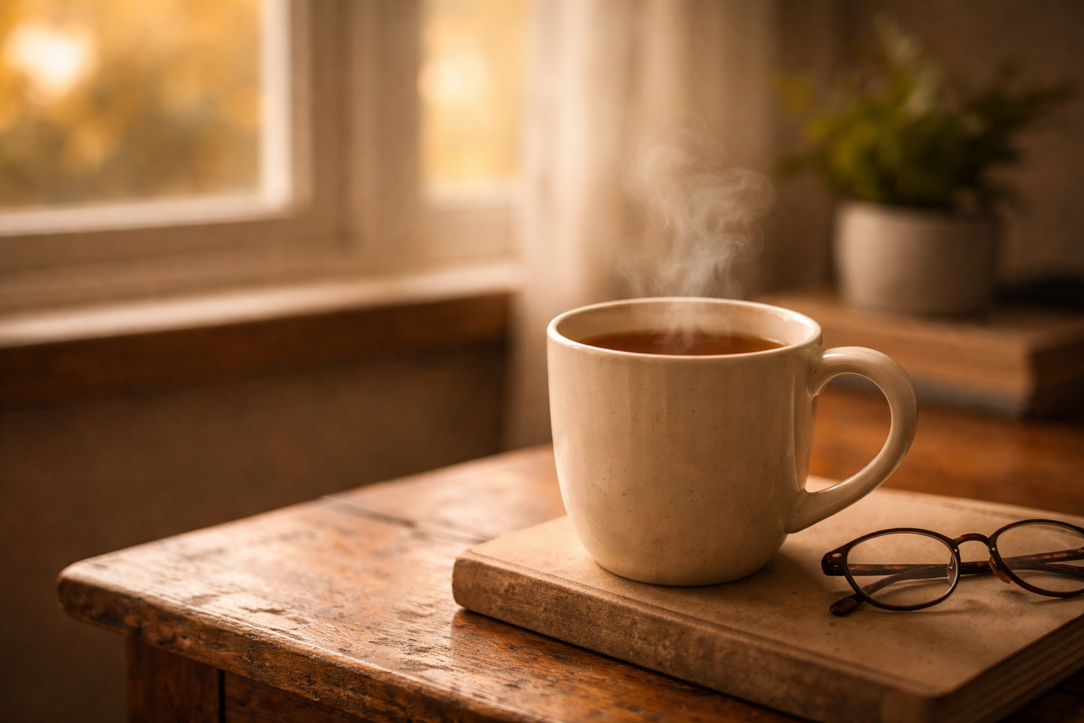 Herbal teas offer comfort, hydration, and gentle ritual when eating feels impossible. Chamomile in particular has been used for centuries as a calming support.