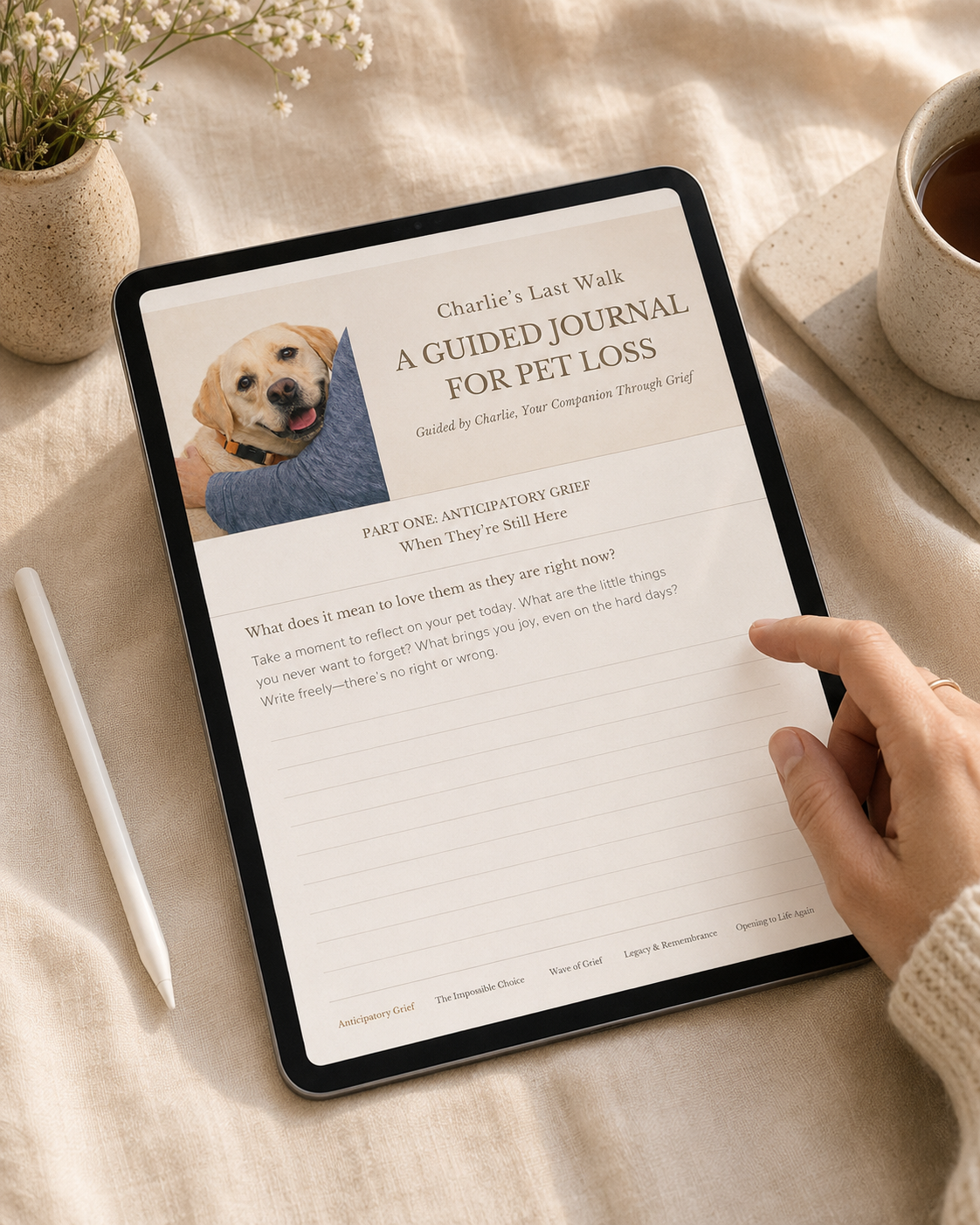 K9Hearts-A-guided-journal-for-pet-loss-on-tablet-product-photo.png