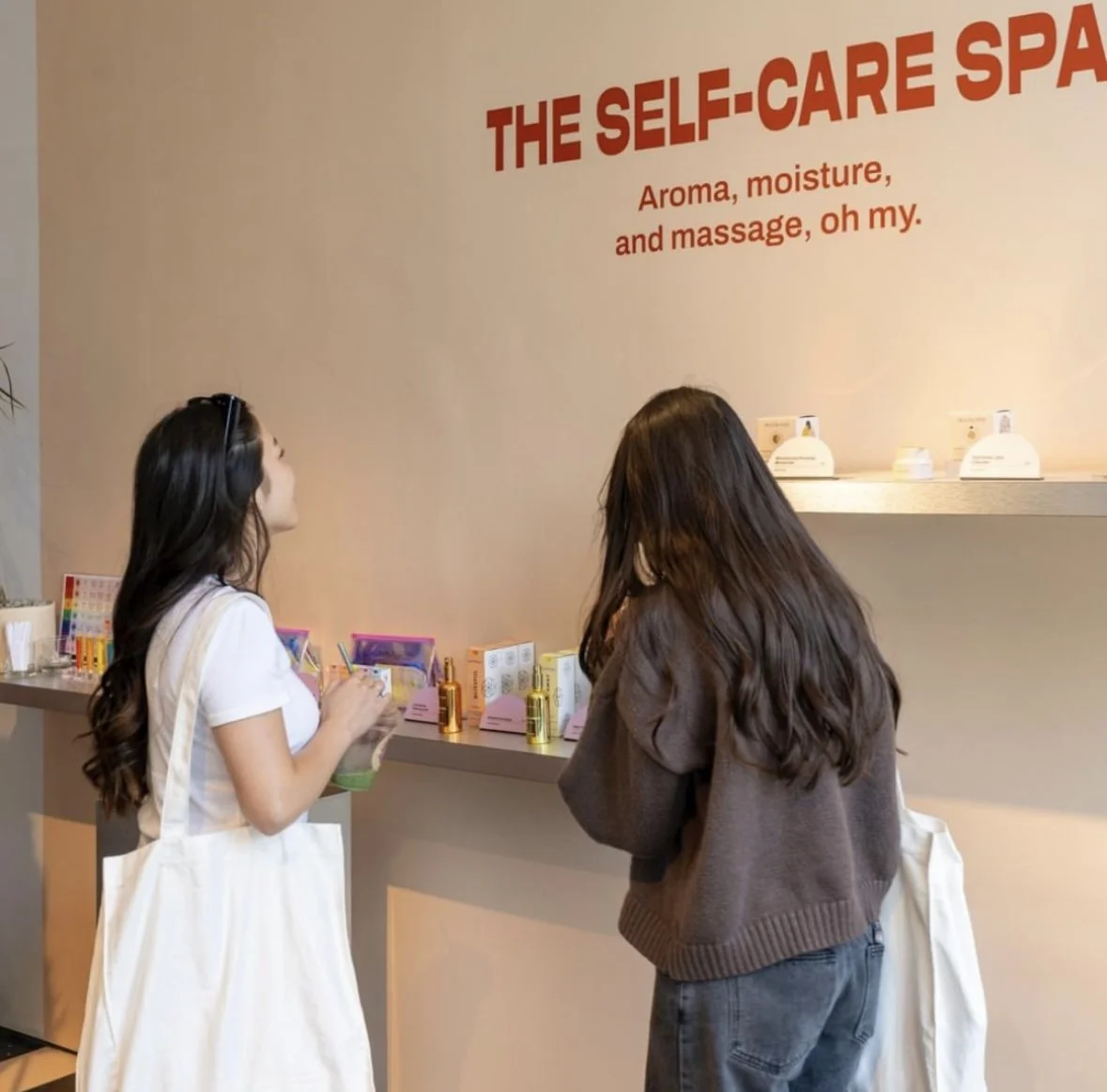 Shoppers at Well+Good Shop