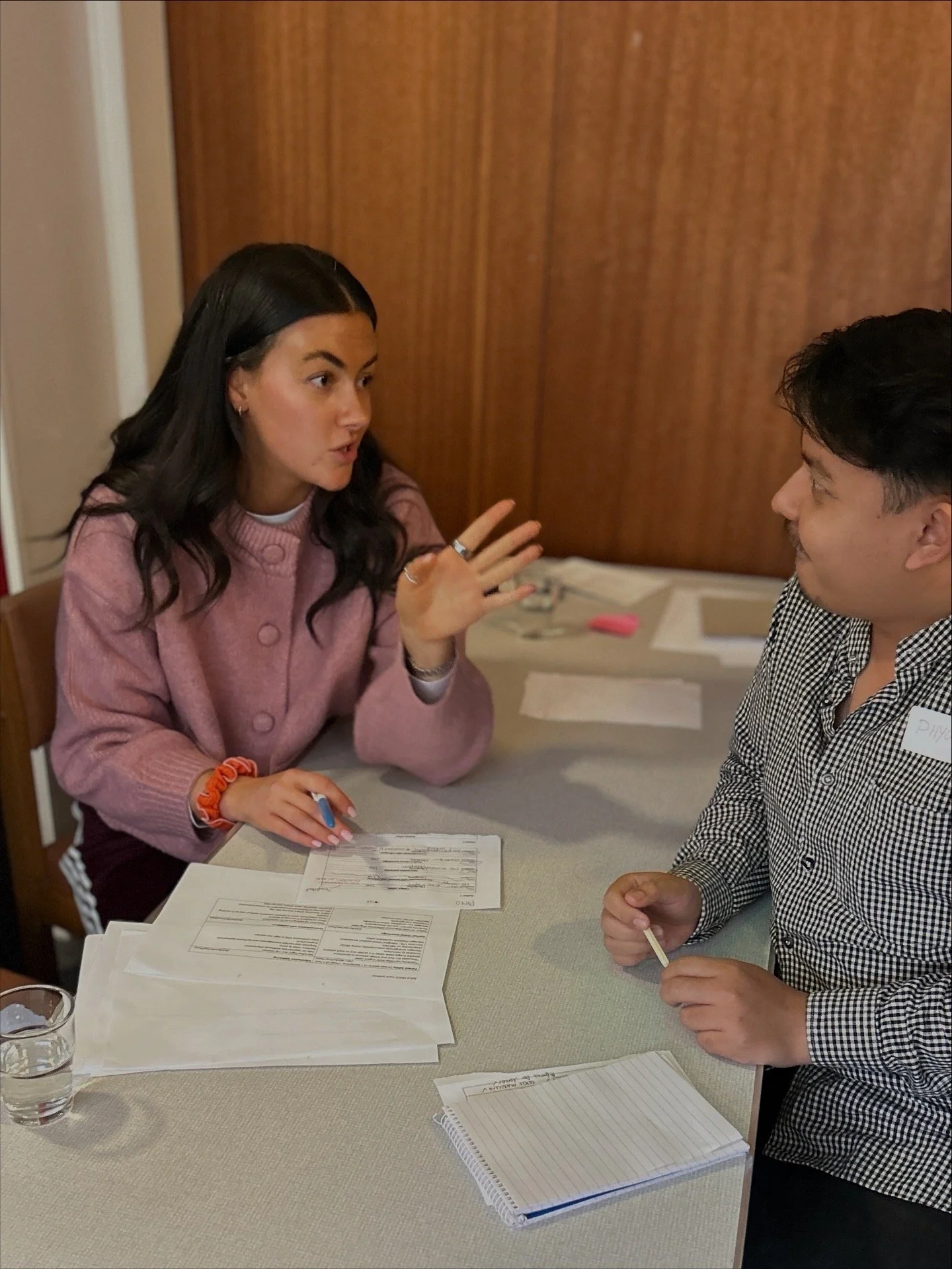 Getting into character