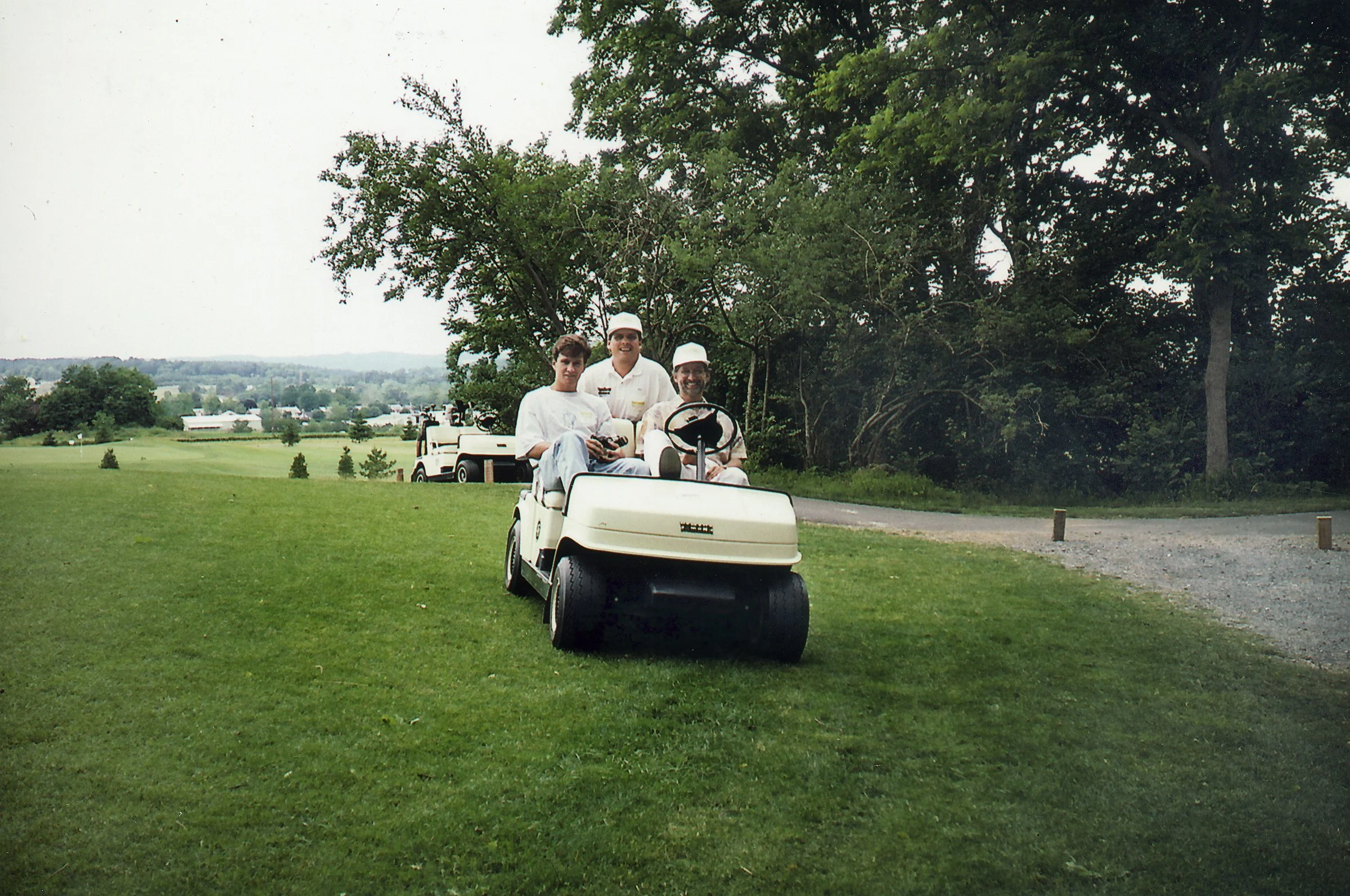 90s.David and two guys golf outing undated.jpg