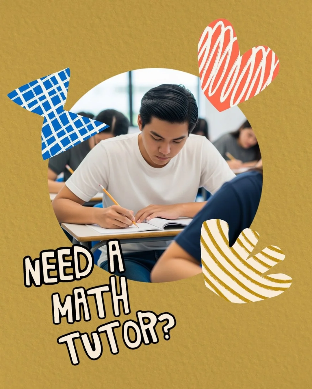 Math can be difficult at college level. So we are here to help. Sometimes students just need a bit of one-on-one focused attention outside the classroom, in order to build strong math foundations or to prepare for tests. From the FCAT to the SATs we