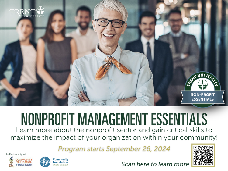 New NonProfit Micro-Credential Program Partnering With Trent University