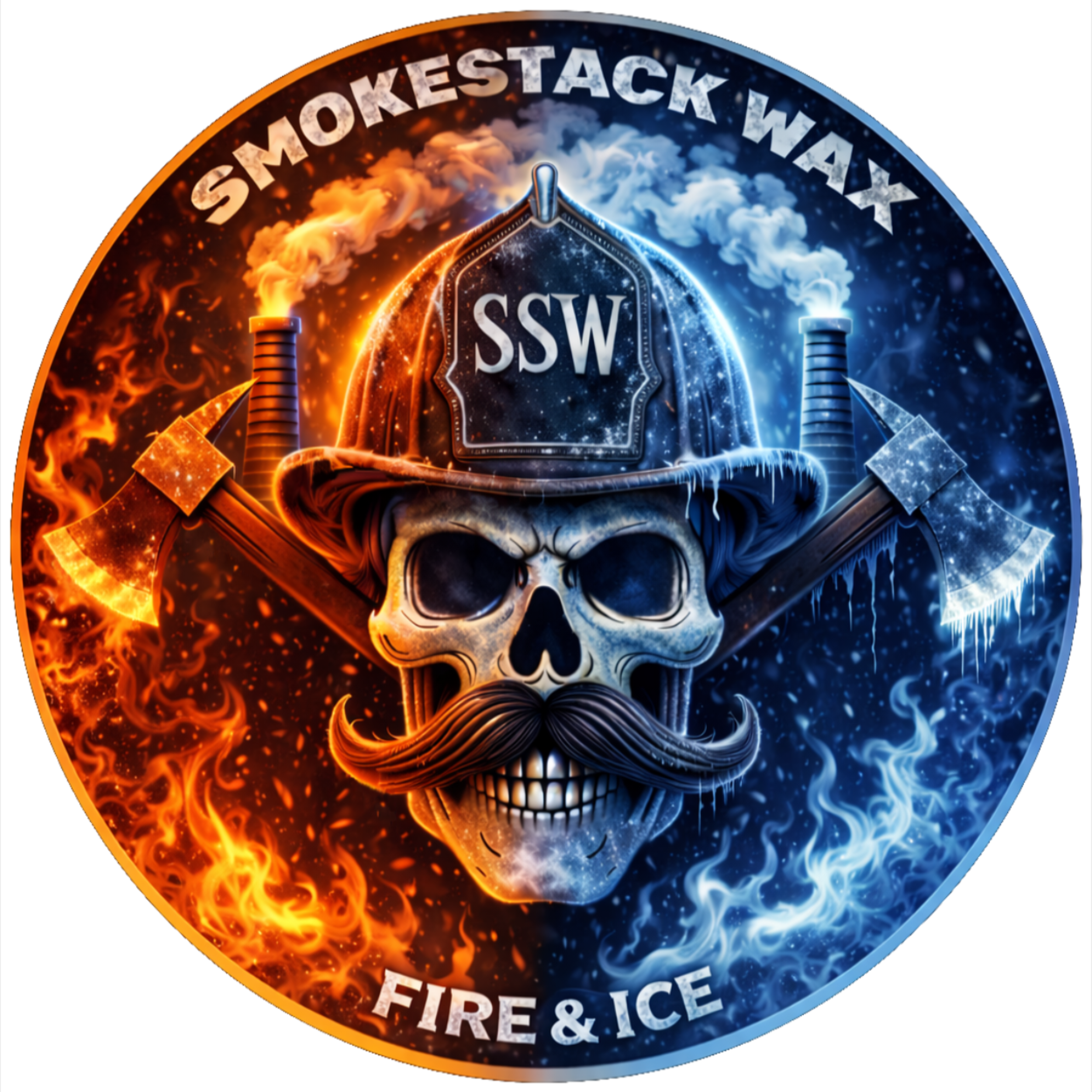 Fire and Ice Beard and Mustache Oil