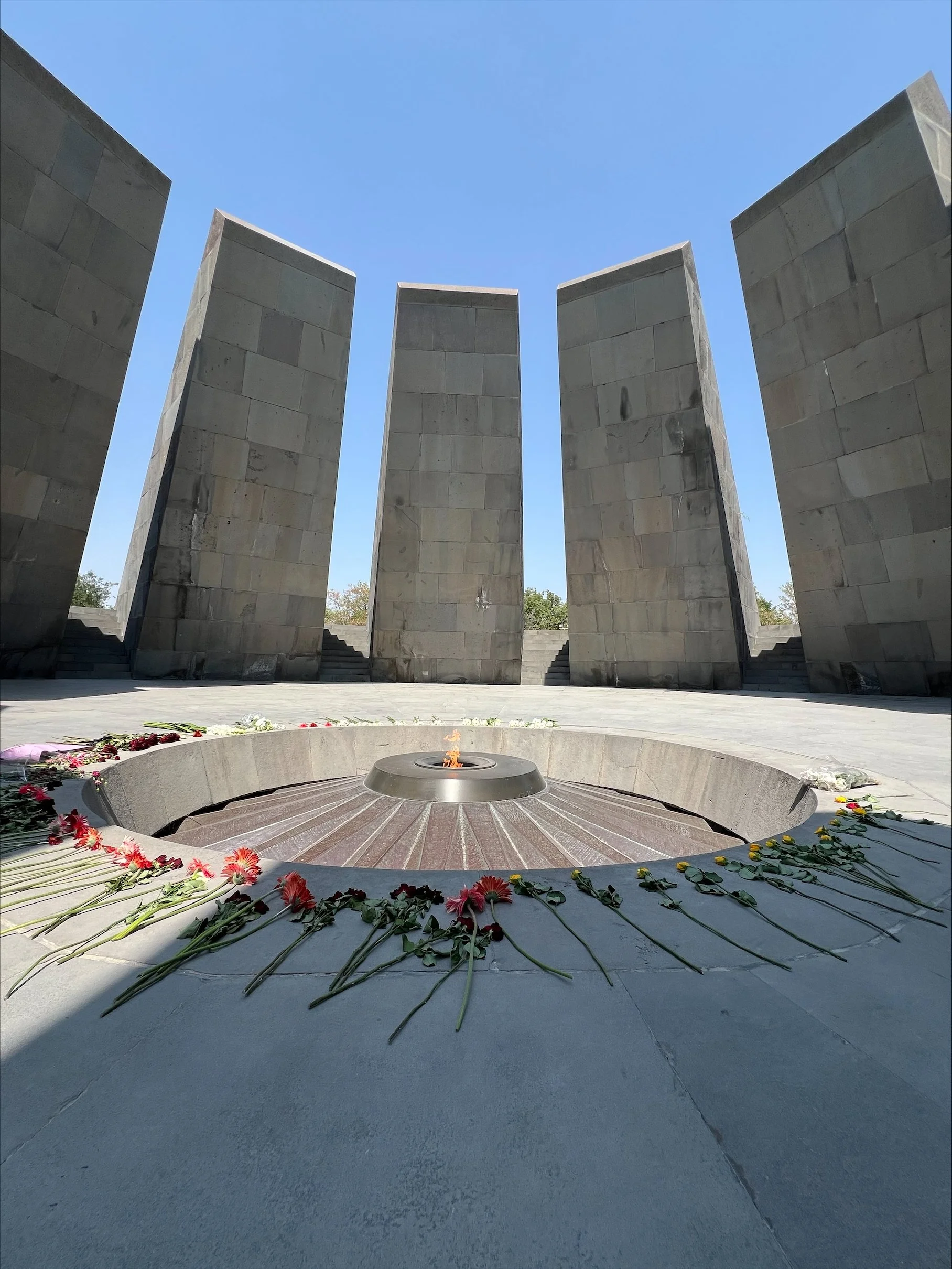 History of Armenia - Visit to the Genocide Memorial