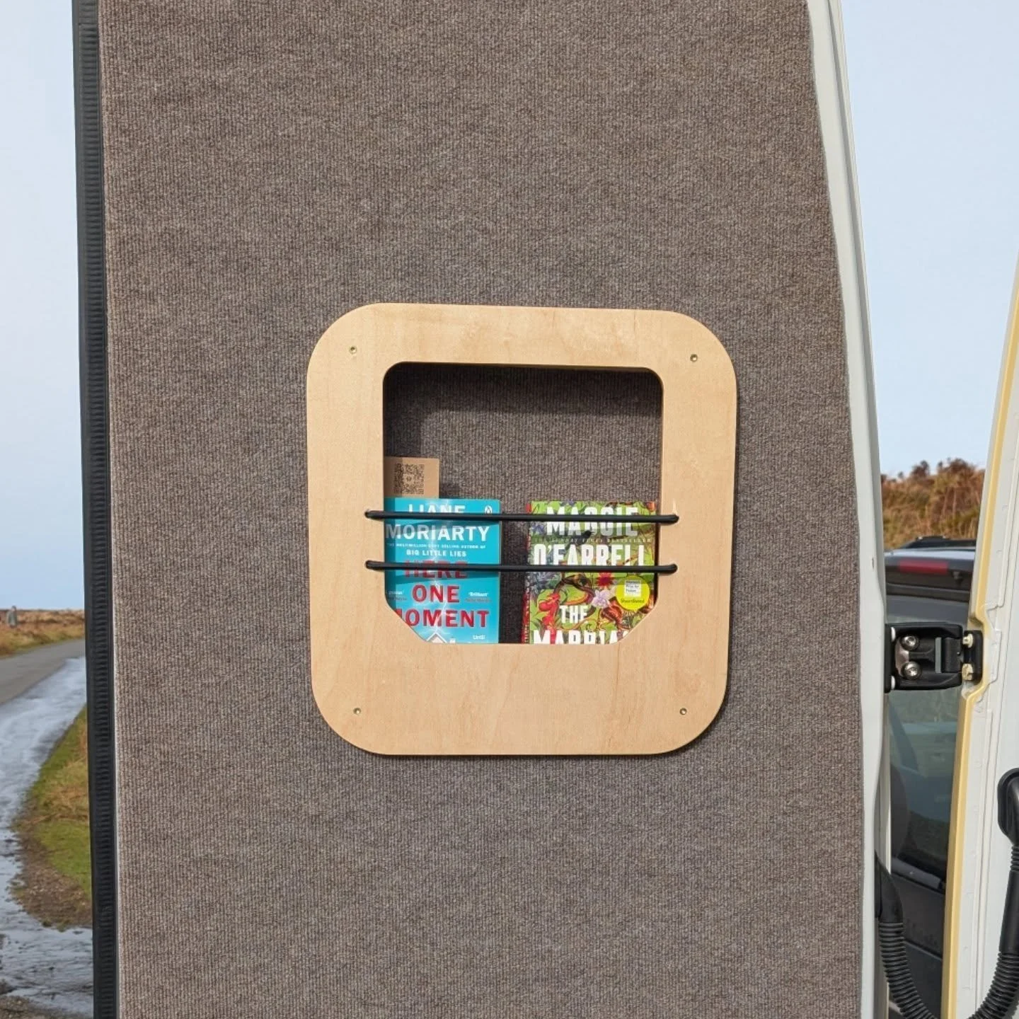 It's in the details.
When you're on the road, keeping your things accessible and secure matters. No holiday reads will go flying, even on the UK's twistiest lanes.
.
.
.
#campervan #mercedessprinter #vanlife #campervanconversion #ferncampervans