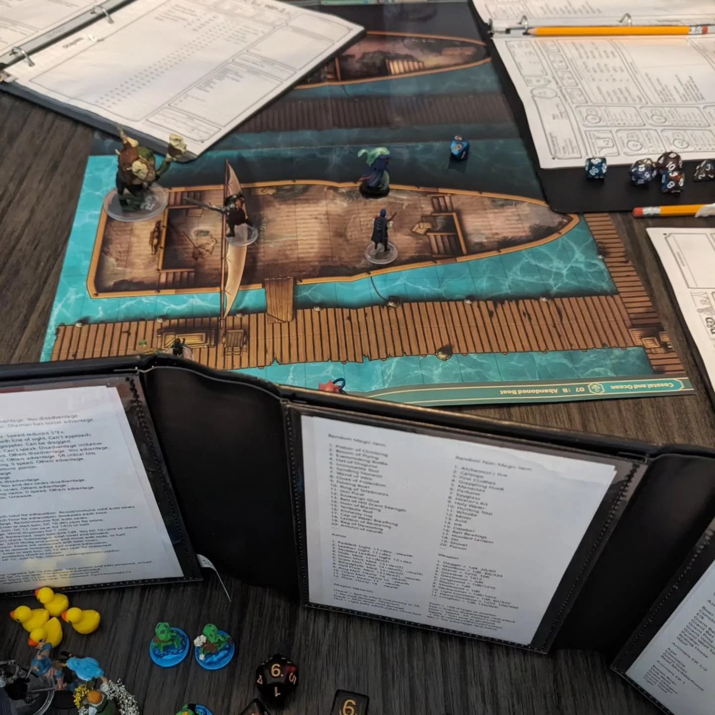 Ran a session on @carolinabeachnc with 3 of the 4 players never having tried D&amp;D before. They did great and spoiled basically all of the evil plans I had for them

#dnd #carolinabeach #ttrpg