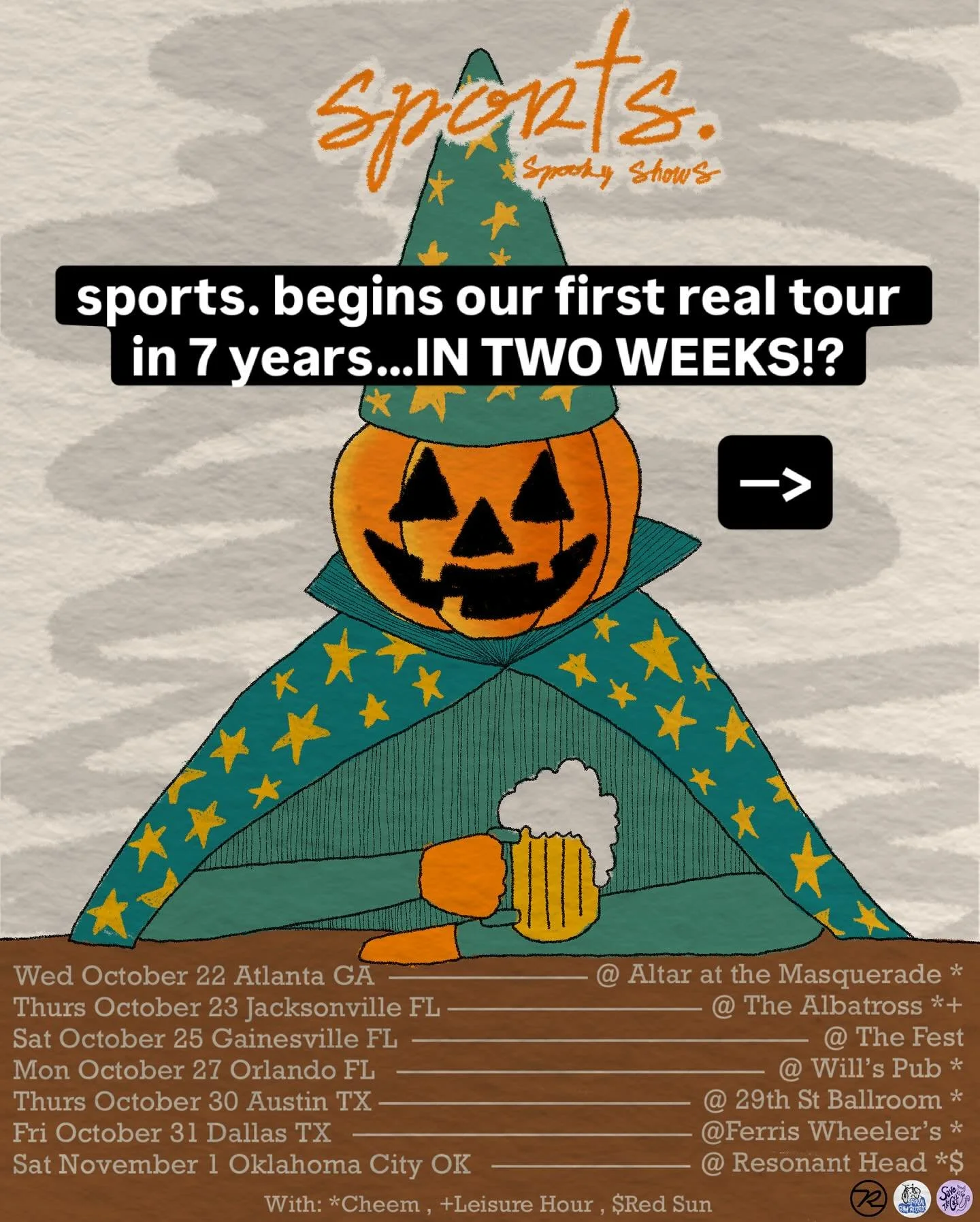 Which show are YOU going to? Ticket links in bio before you miss out 👀
.
.
.
.
#emo #tour #spookyseason #thefestfl