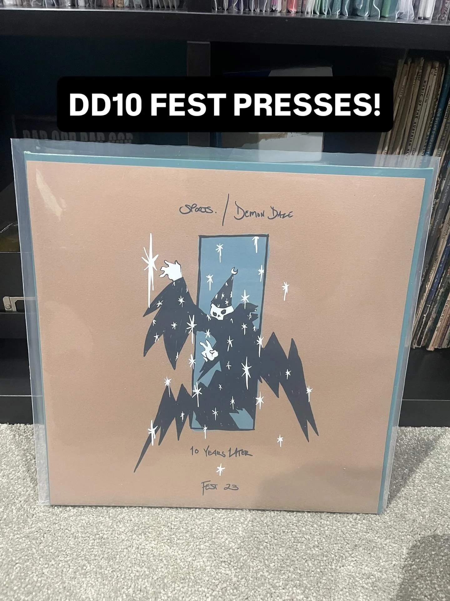 Double post day. CHECK IT OUT! We are bringing an exclusive FEST variant to @thefestfl ! Swing by our merch table on Saturday Oct 25th and grab this exclusive press of Demon Daze 10 Years Later. Hand numbered copies OUT OF 50! Tri-Color vinyl. Don&rs