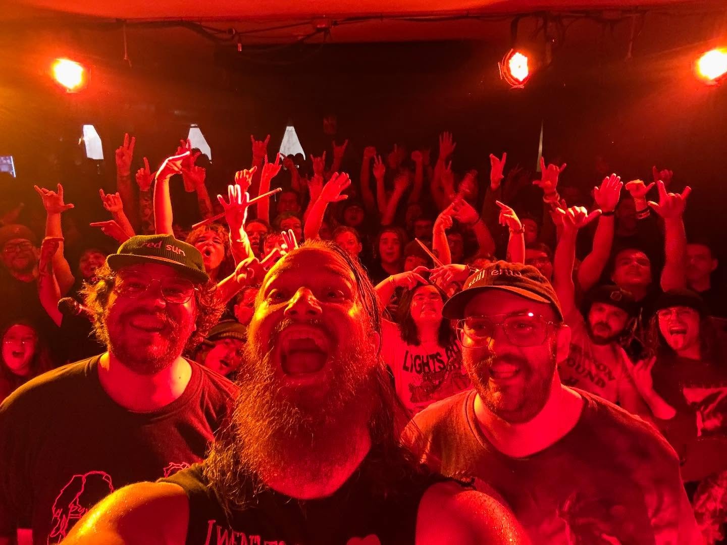 Last night was simply a movie 😍😍. Thank you so much to @trsh.midwest for bringing us out on tour and for @saturdaysatyourplace for having us on the coolest show we have ever collectively played as a band. 

We have 2 more shows left with trsh, kero