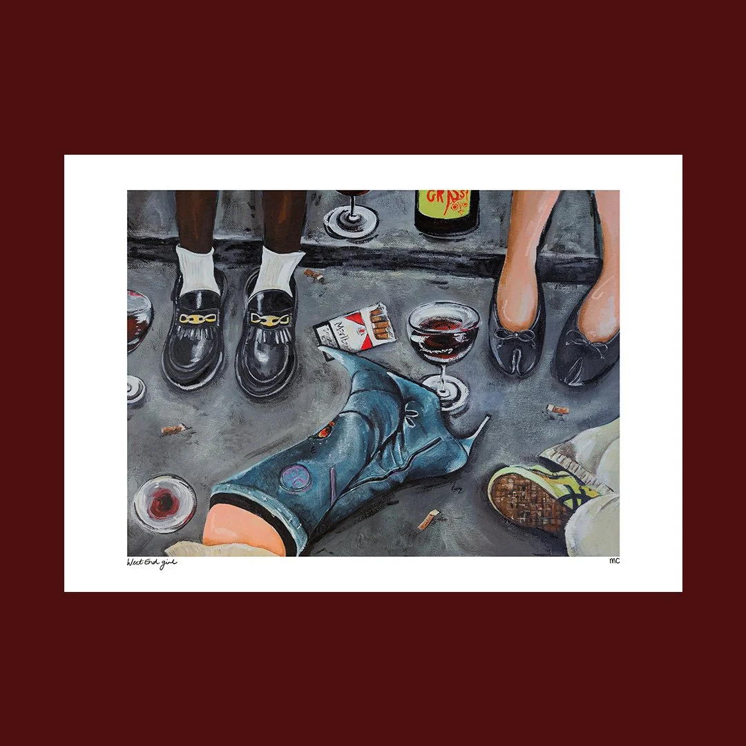 West end girl - Print