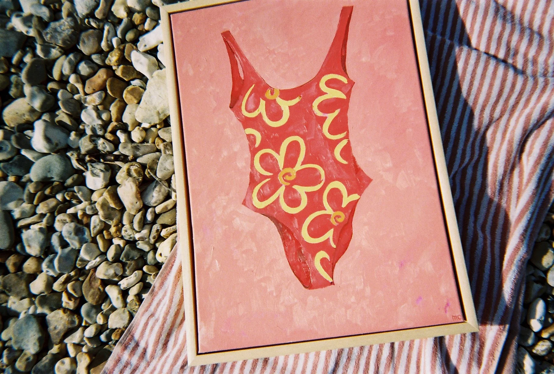 Bathing daisies on towel.jpg