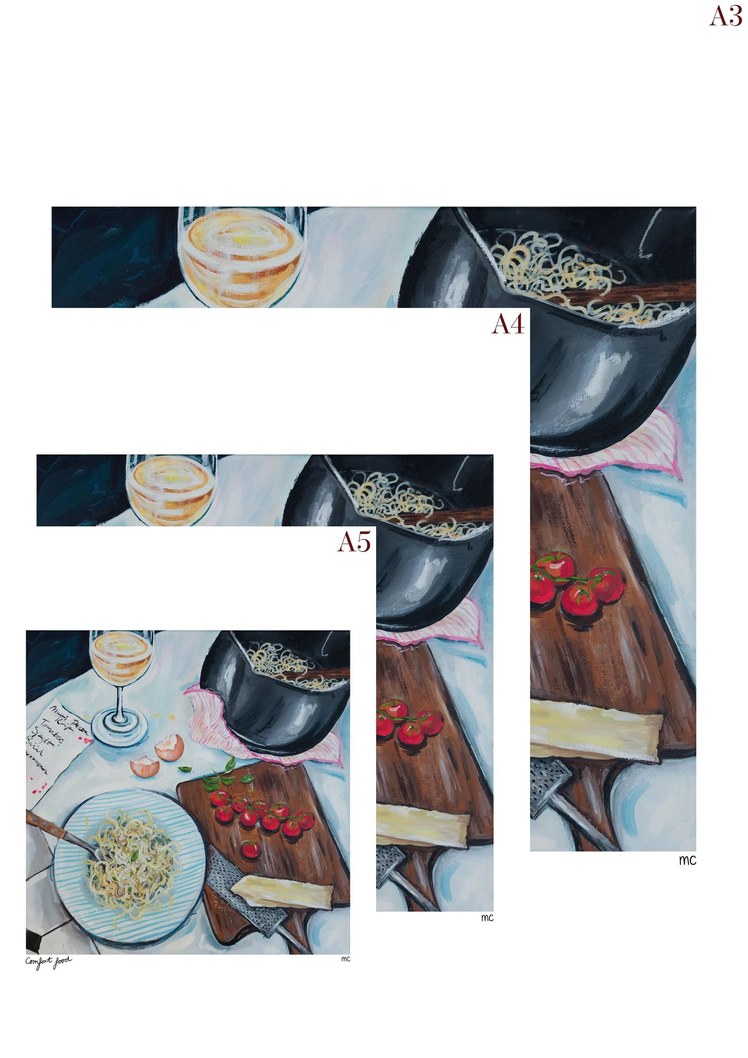 comfort food - A3 Print - a3:4:5.jpg