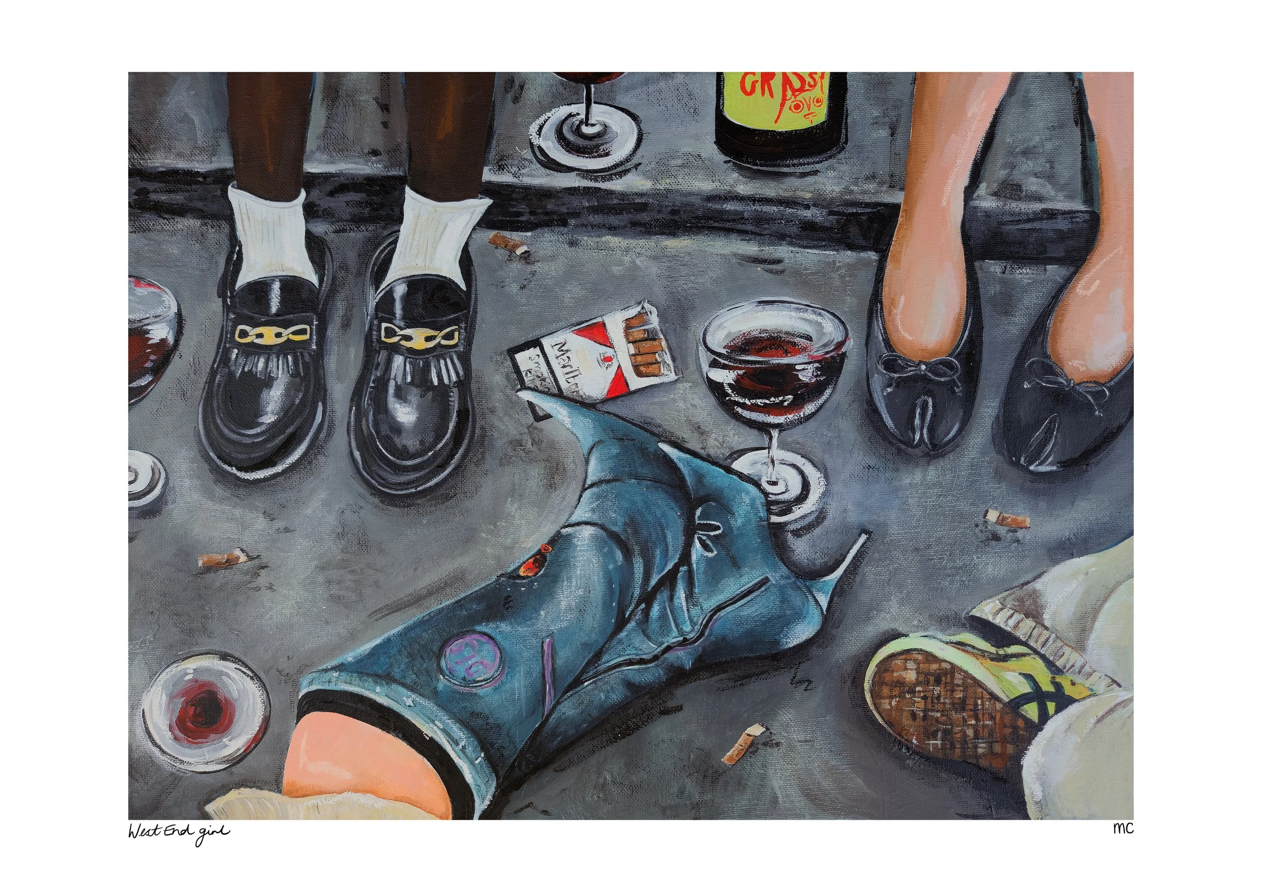 West end girl - Print