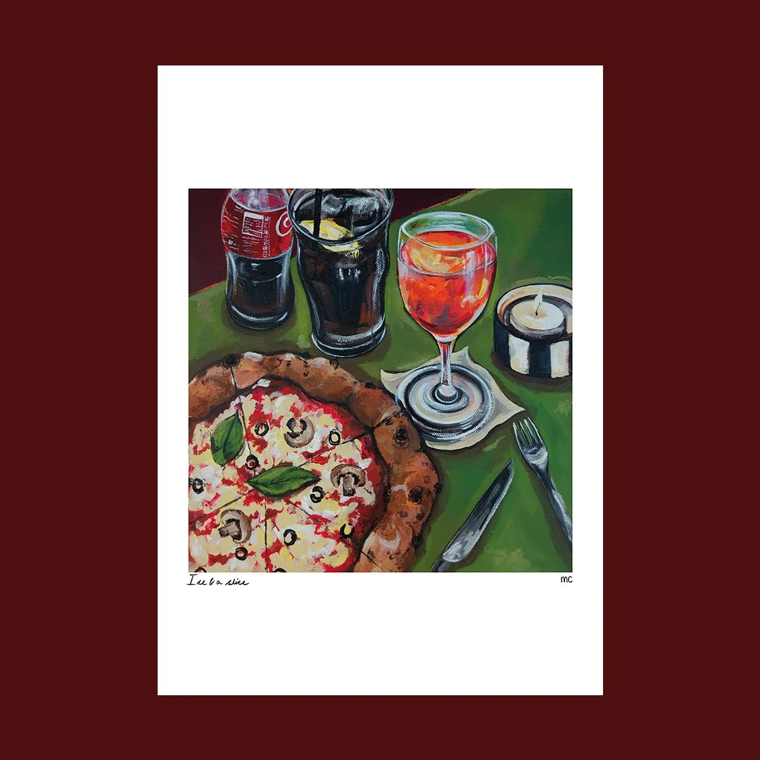 Ice & a slice - Print