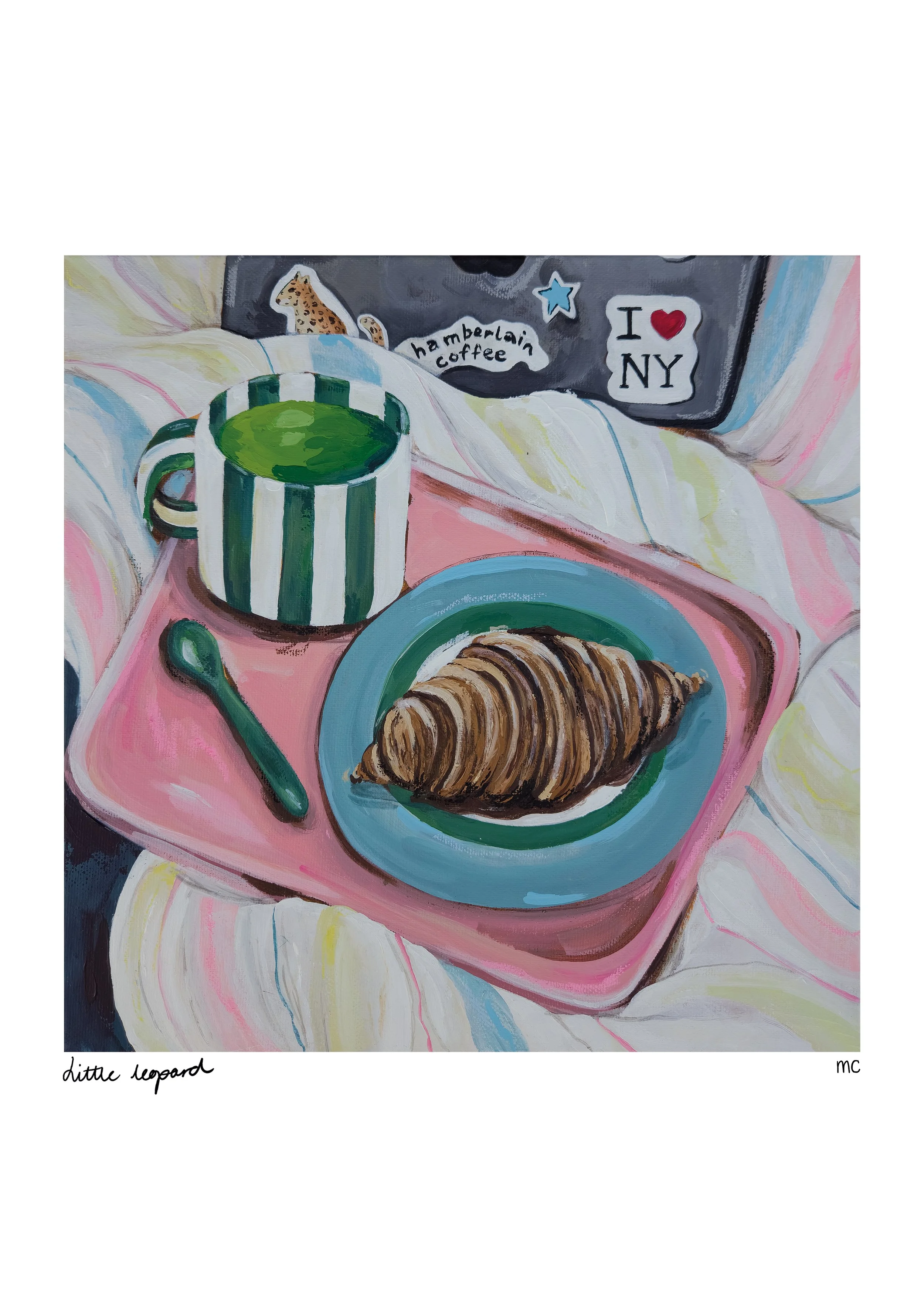 Little Leopard - Print