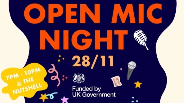 Free Open Mic Night! Ages 13-21