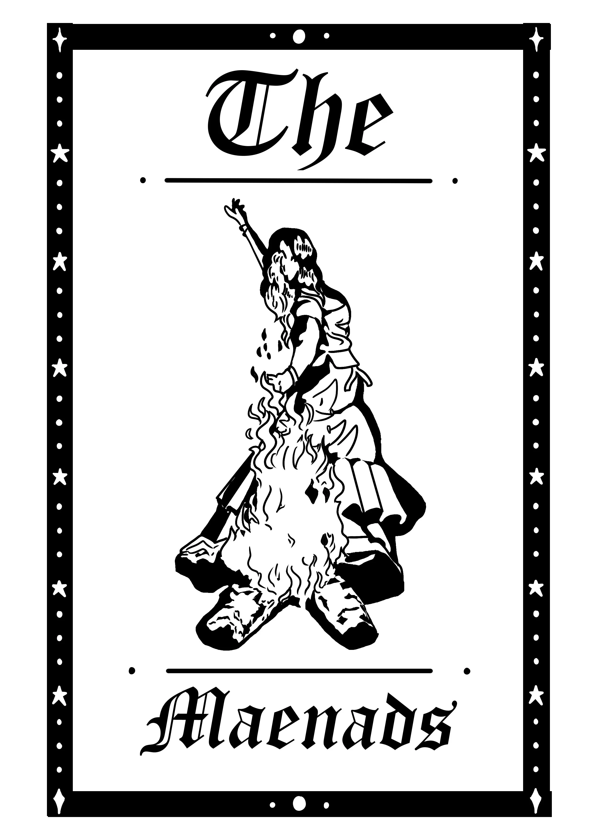 'The maenads' Lino cut tote bag.jpg