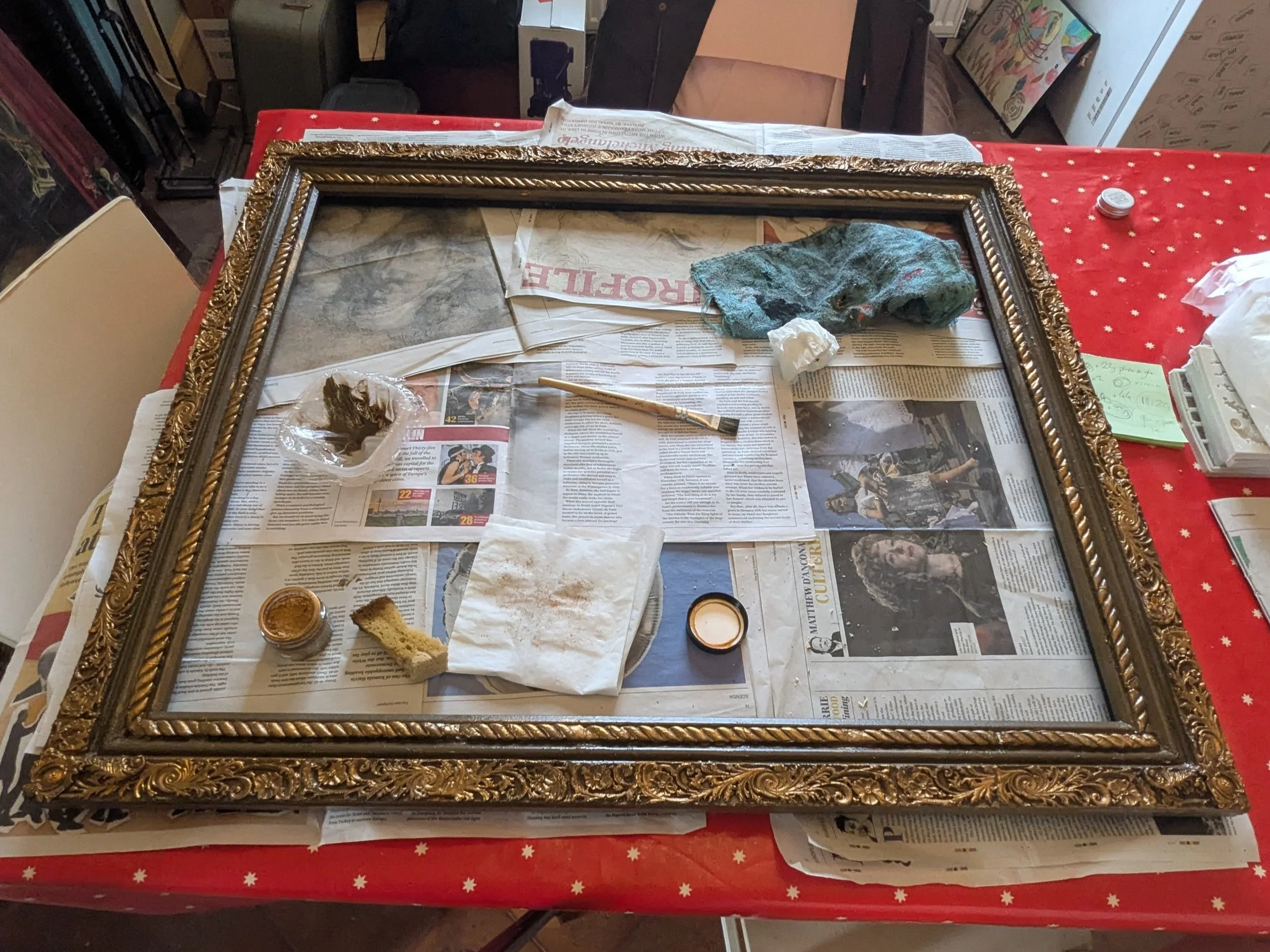 The frame for 'The Choice' being made.
