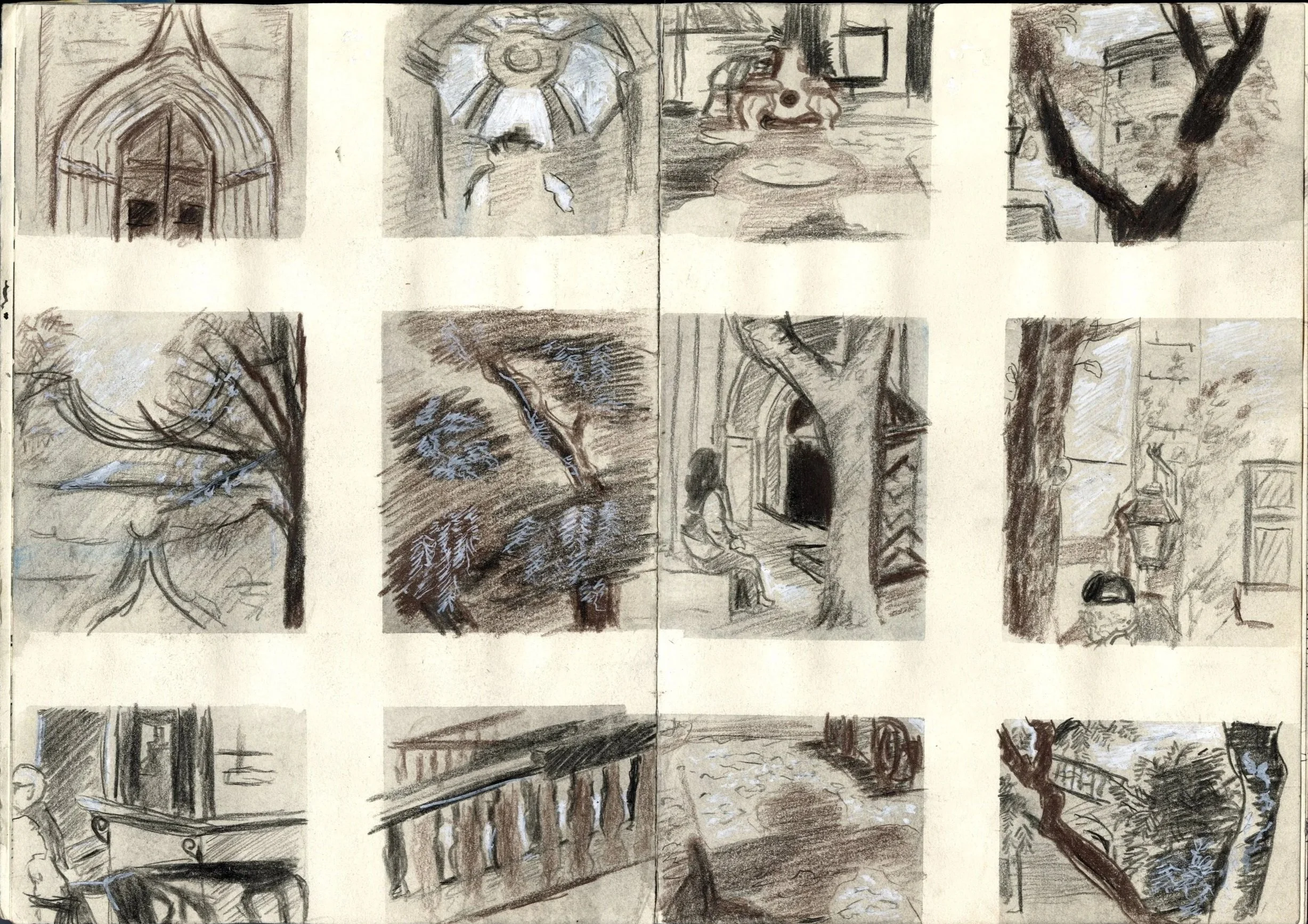 Timed tonal studies of Largo do Carmo