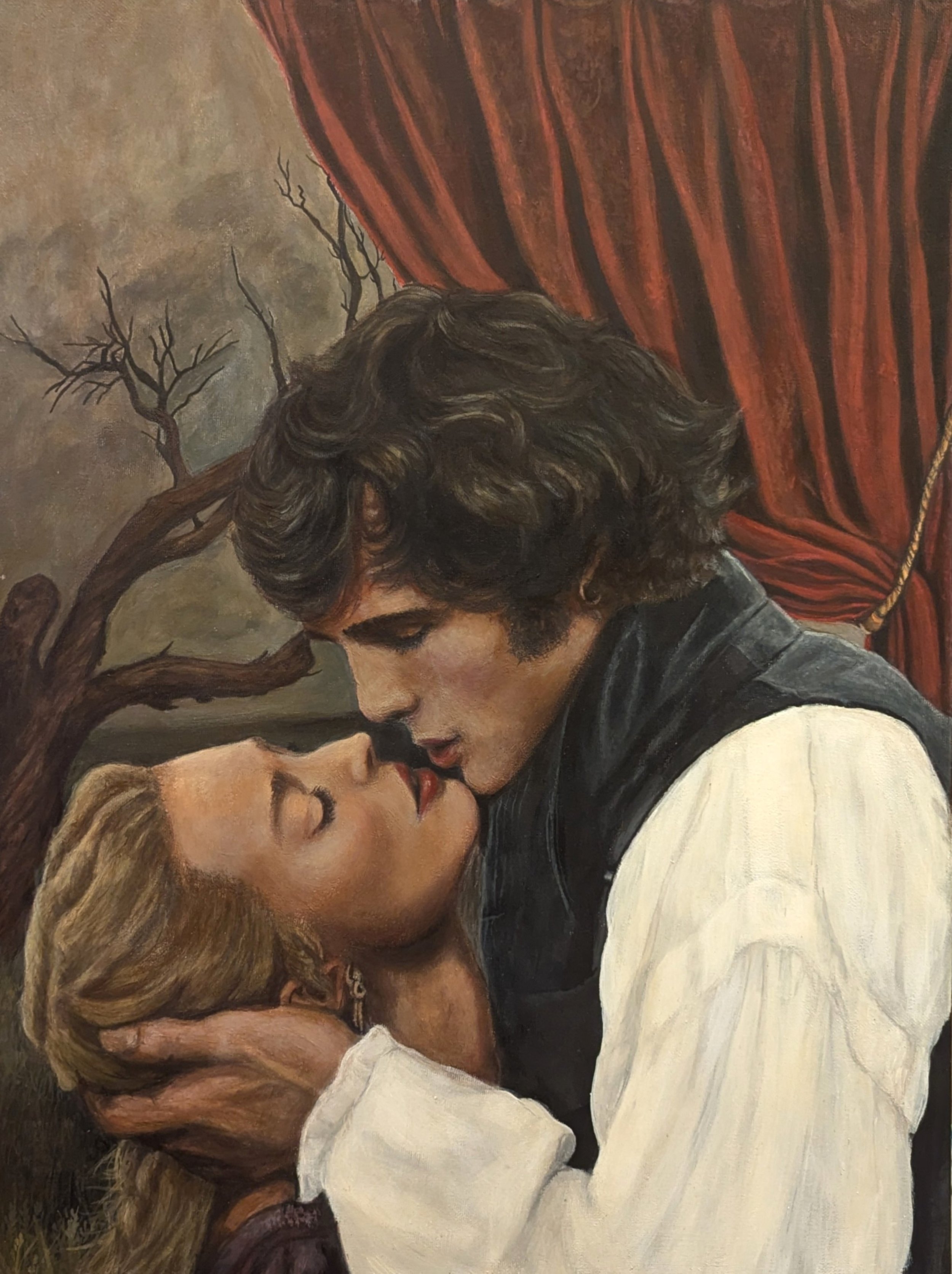 'Mr and Mrs Heathcliff' A Painting for Emerald Fennell