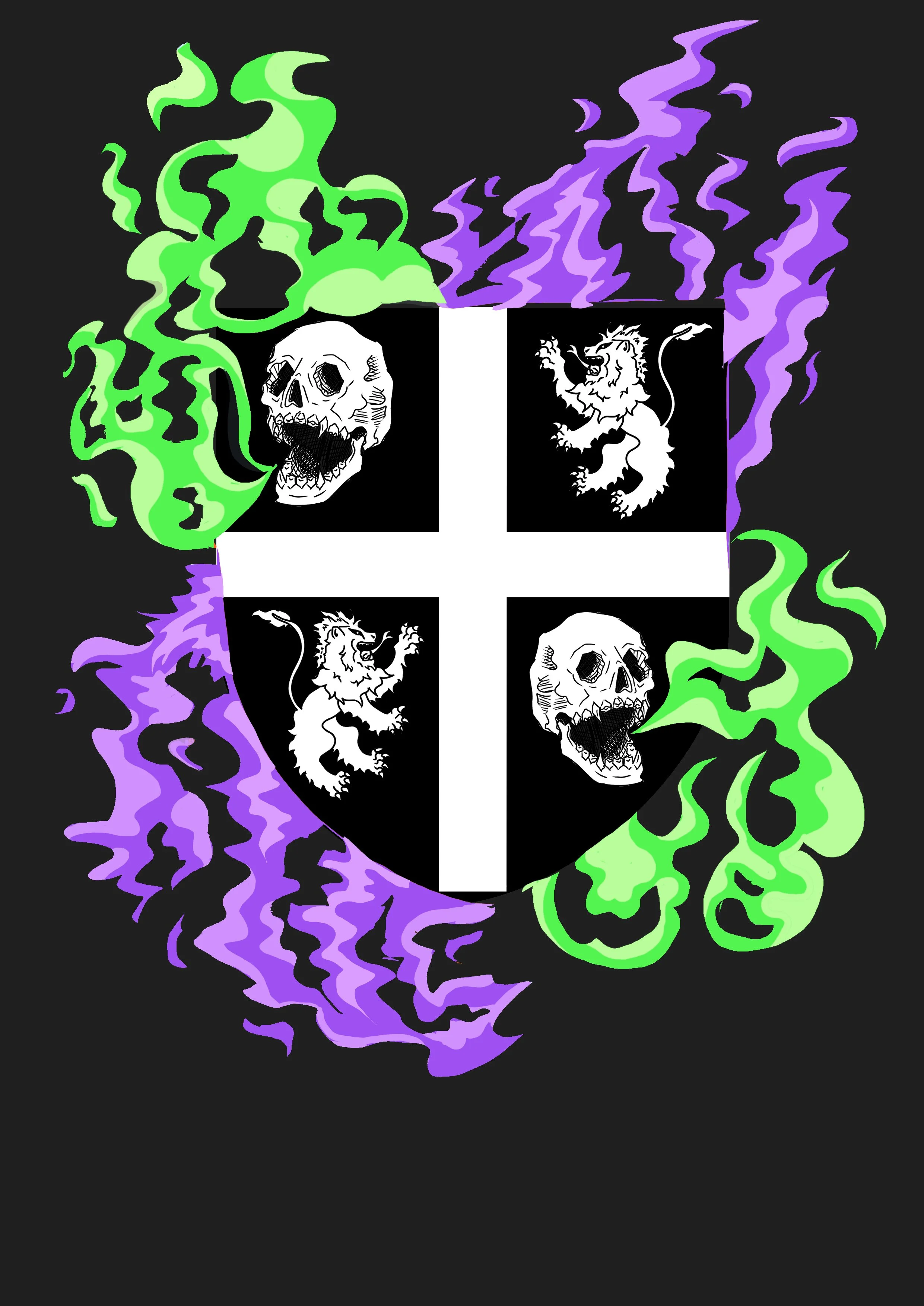 Cambridge university Metal and Punk society logo