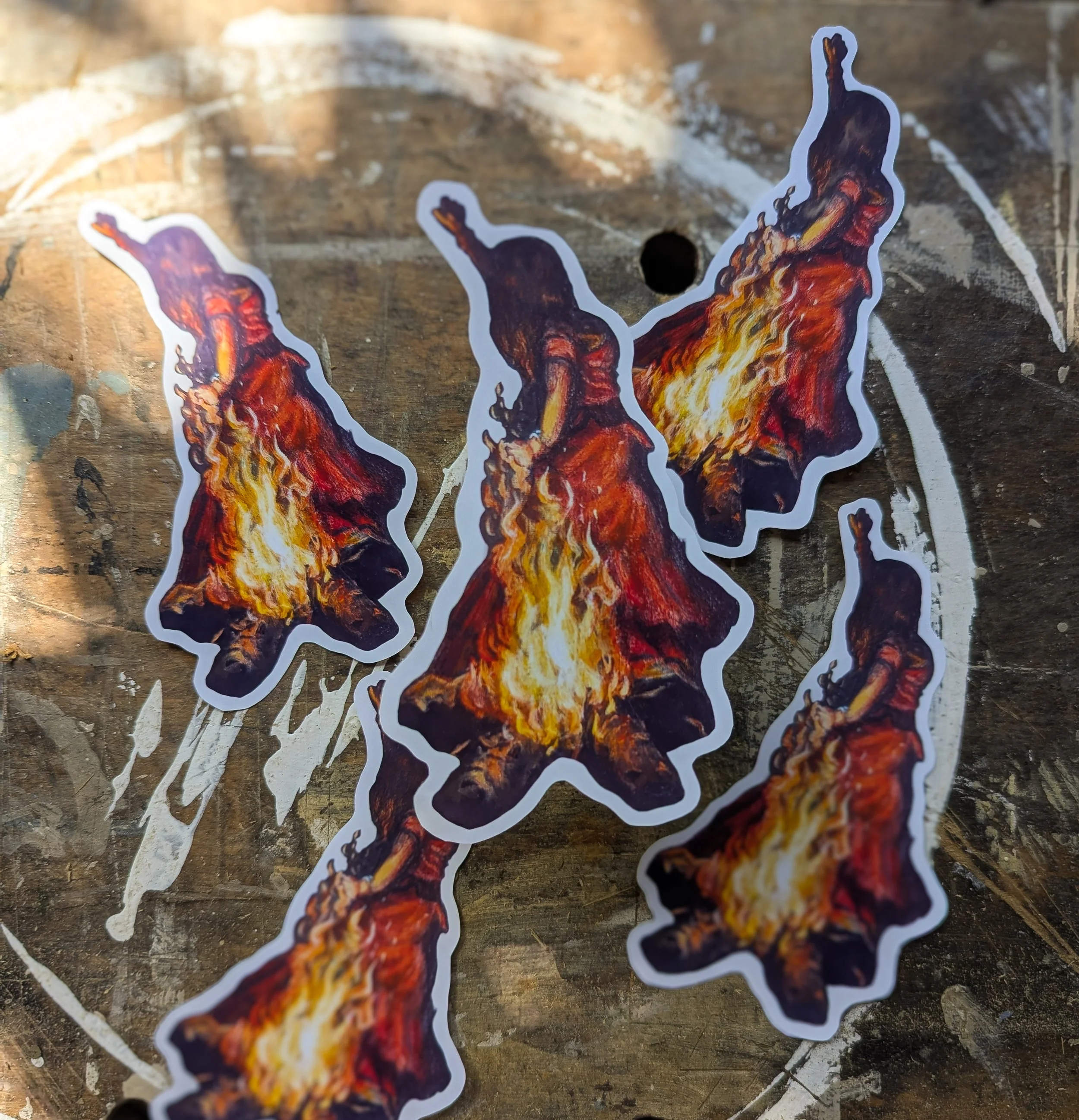 The Freedom of the Maenads stickers