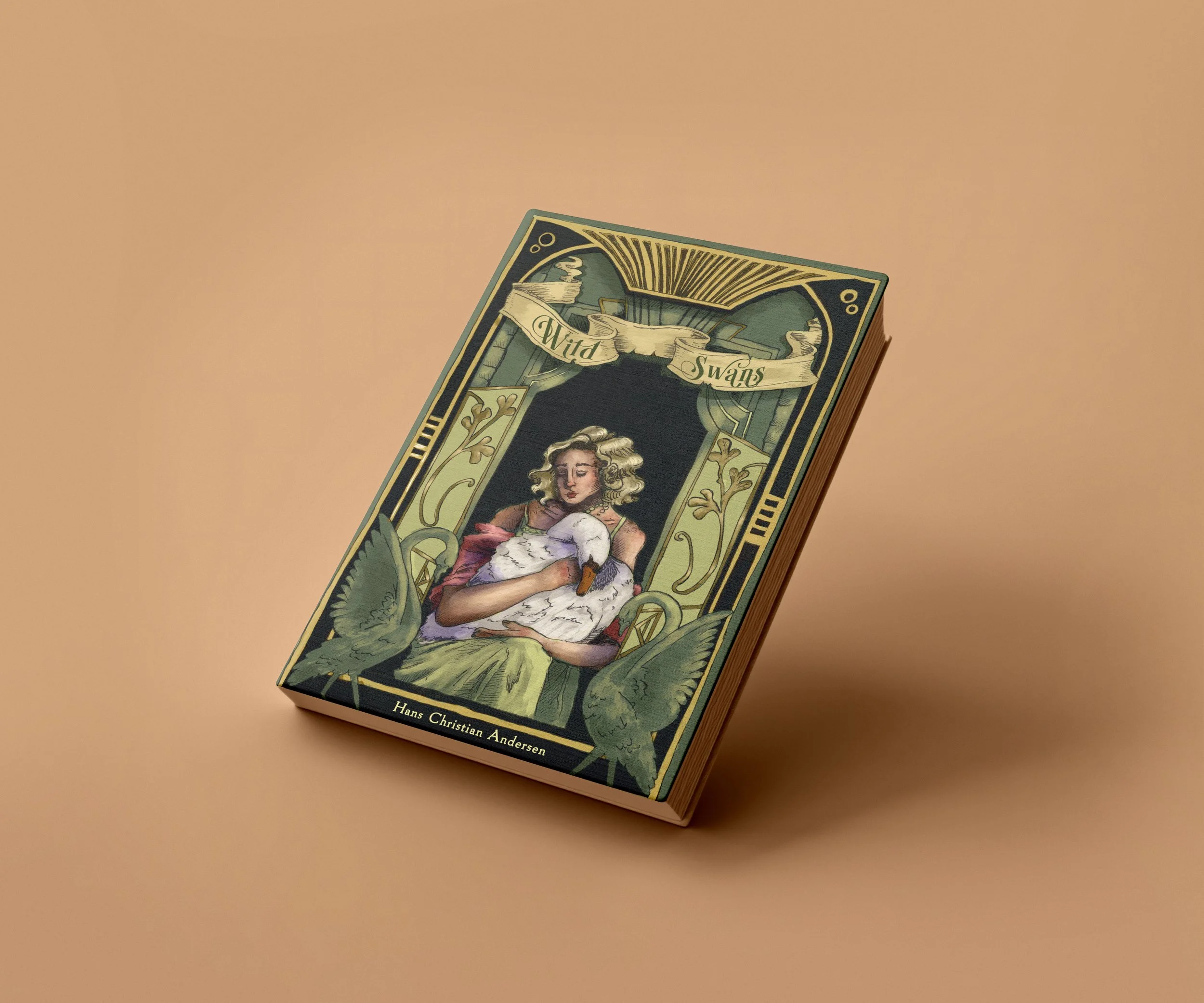 Wild Swans Illustration