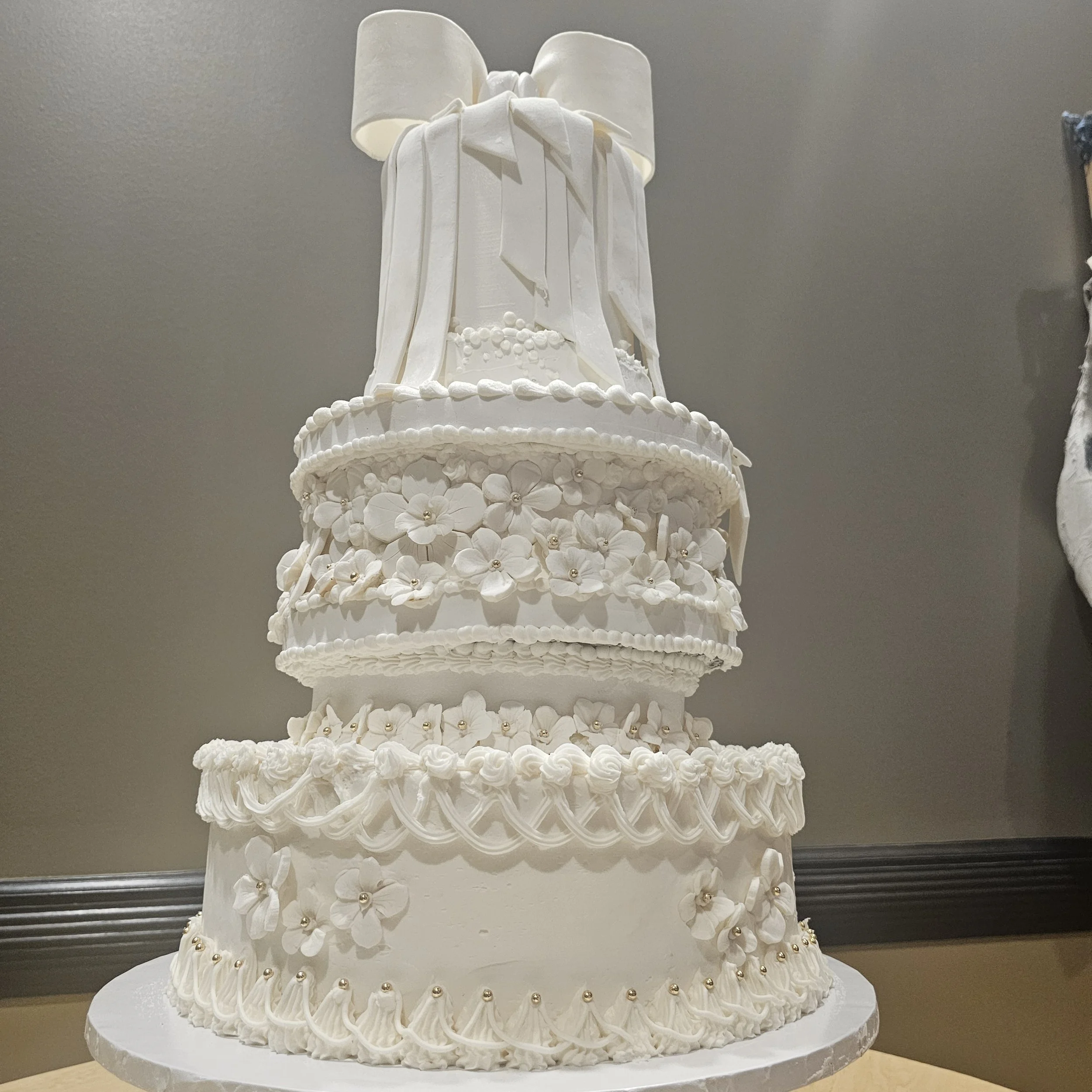 White Cherry Blossoms in Bloom