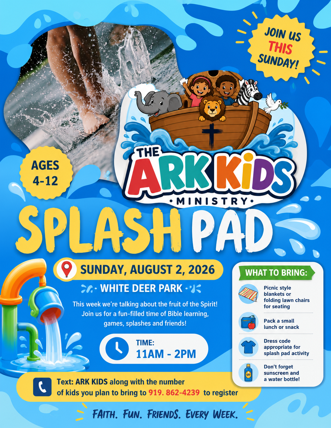 Splash Pad - The Fruit Of The Spirit