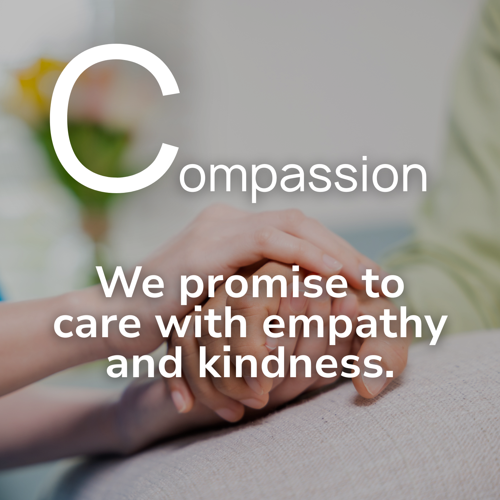 We will meet you where you are, offering support that is patient, gentle, and non-judgmental. Whether your needs are emotional, physical, or financial, we are here to listen, understand, and walk with you.