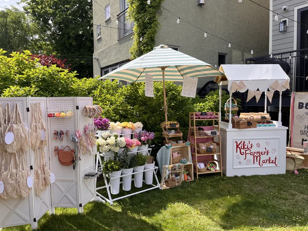 Farmer's Market Themed Birthday Party