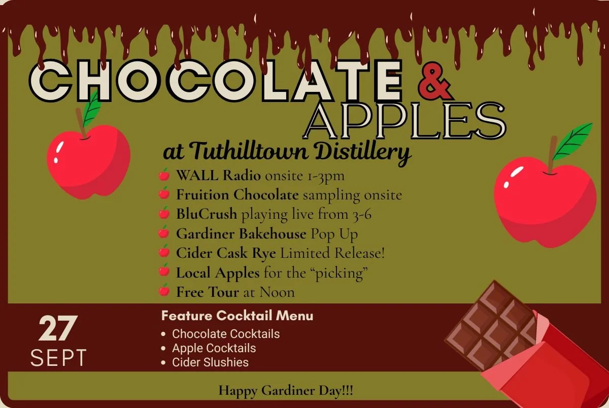 Chocolate & Apples at Tuthilltown Distillery
