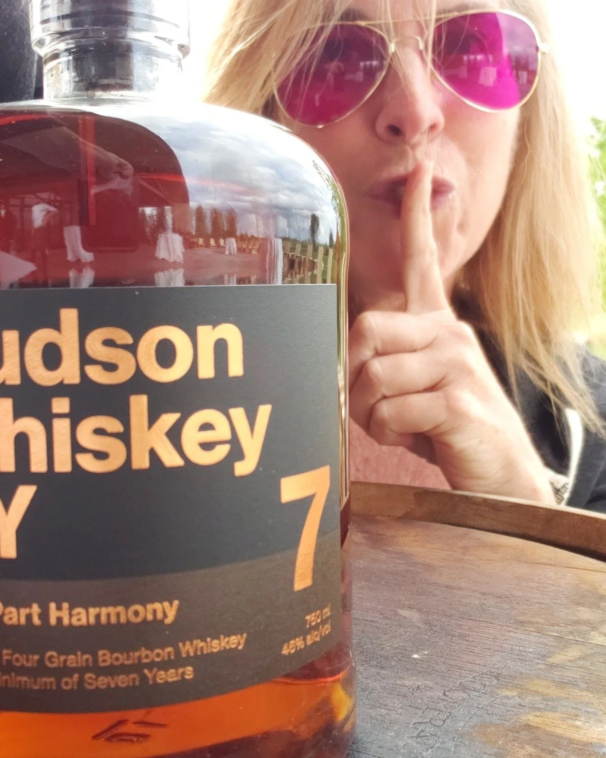 IT'S BACK! Finally at maturity after being out of stock all year...
Four Part Harmony 7YO Four Grain Bourbon Whiskey is once again available at the distillery. 

But shhhhh.... don't tell anyone or we might be out of it again.